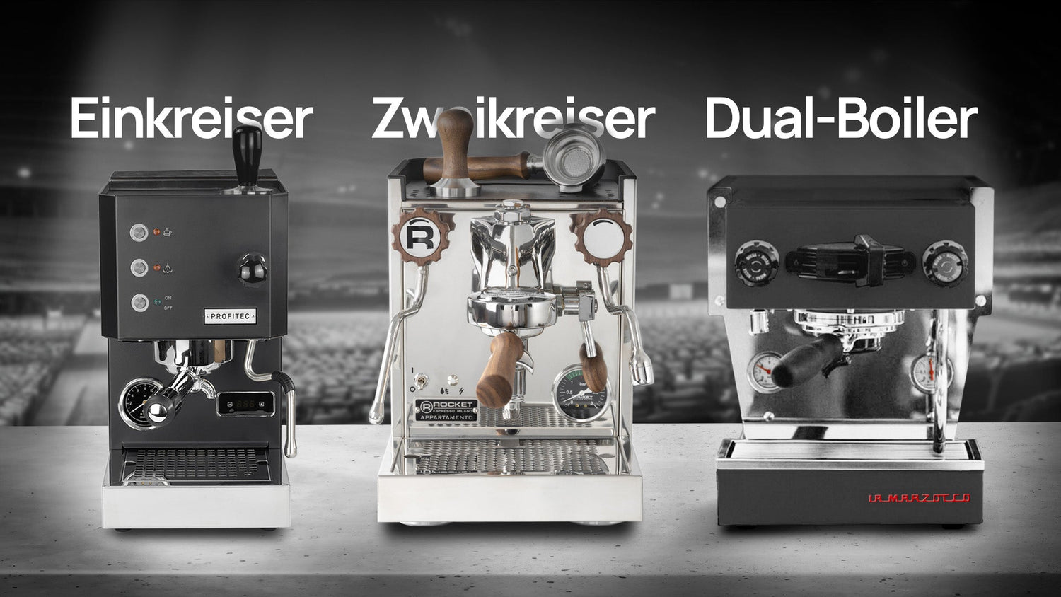 Einkreiser, Zweikreiser oder Dualboiler?