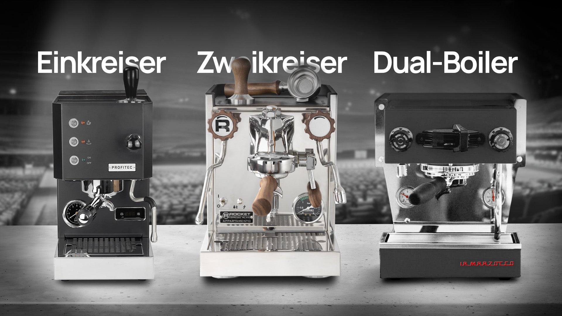 Einkreiser, Zweikreiser oder Dualboiler?