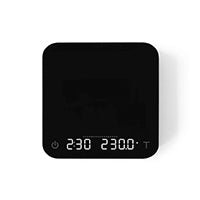 Kaffeewaage von Acaia auf weißem Hintergrund