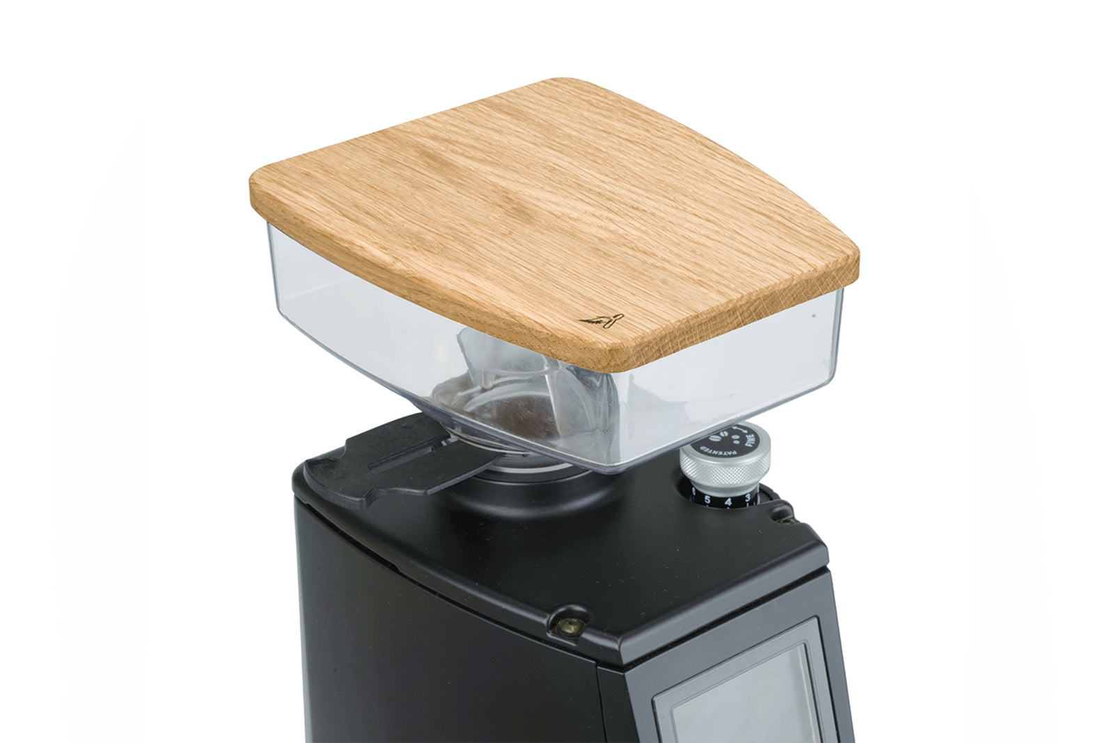 Holzdeckel für Eureka Atom Mühle