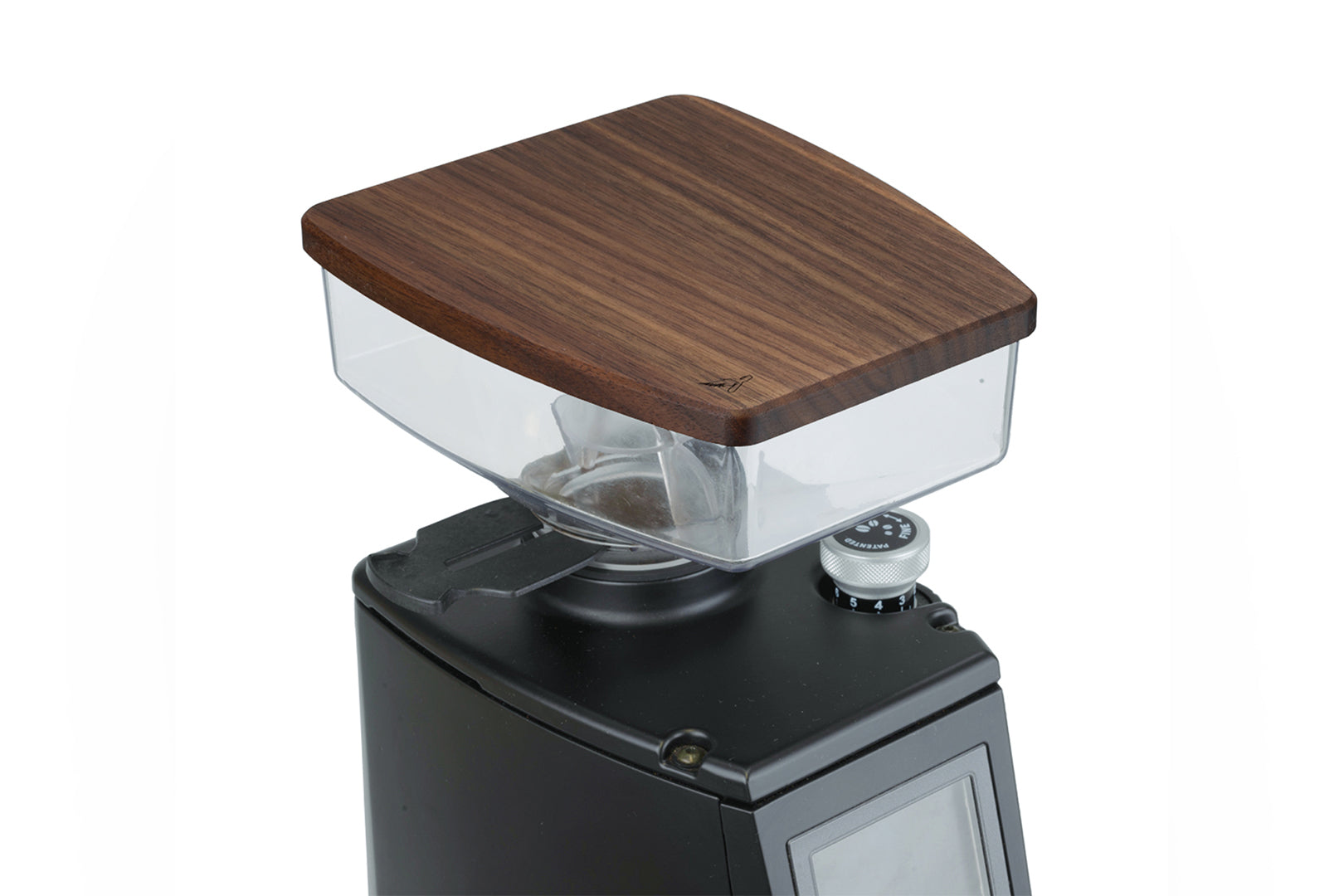 Holzdeckel für Eureka Atom Mühle