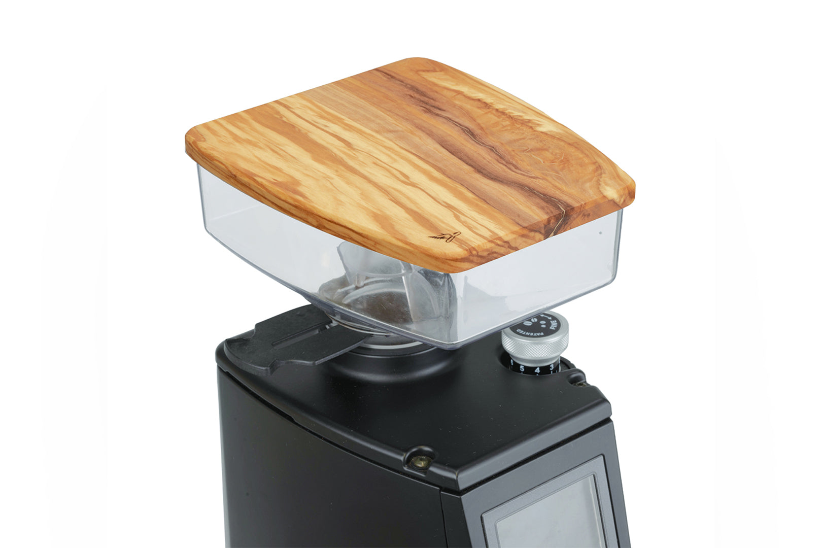 Holzdeckel für Eureka Atom Mühle