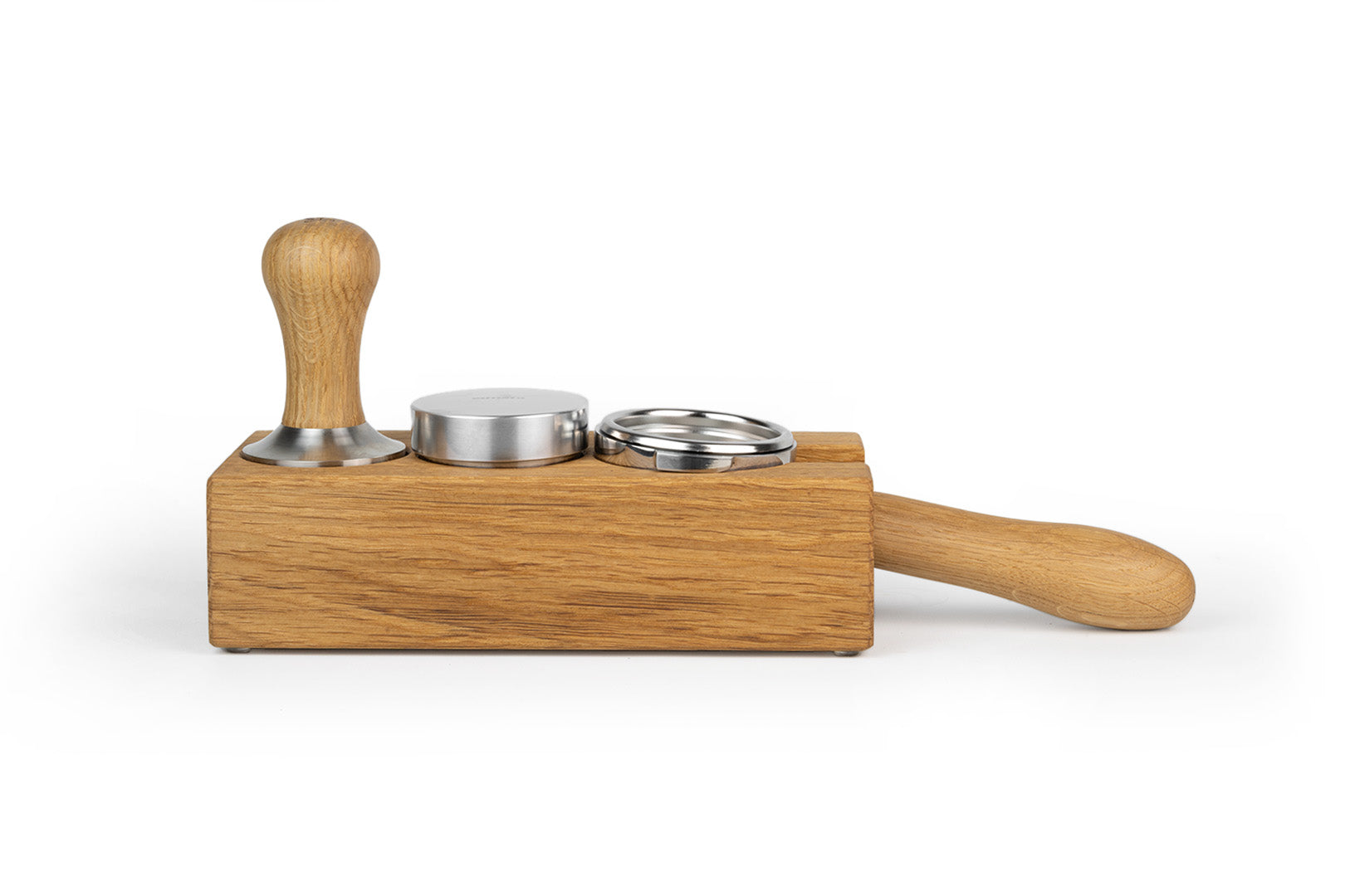 Tampingstation Holz Trio (längs)