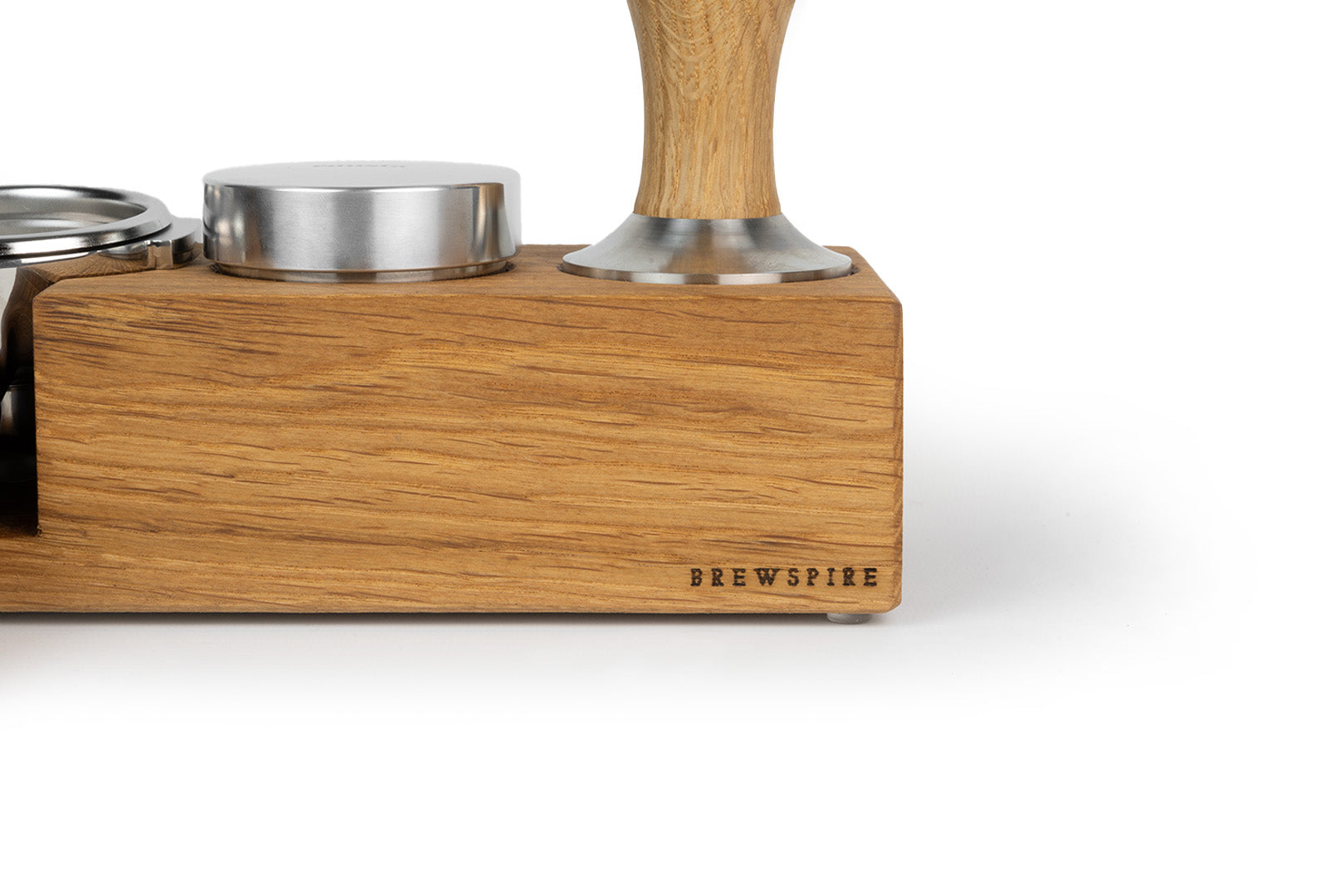 Tampingstation Holz Trio (quer)