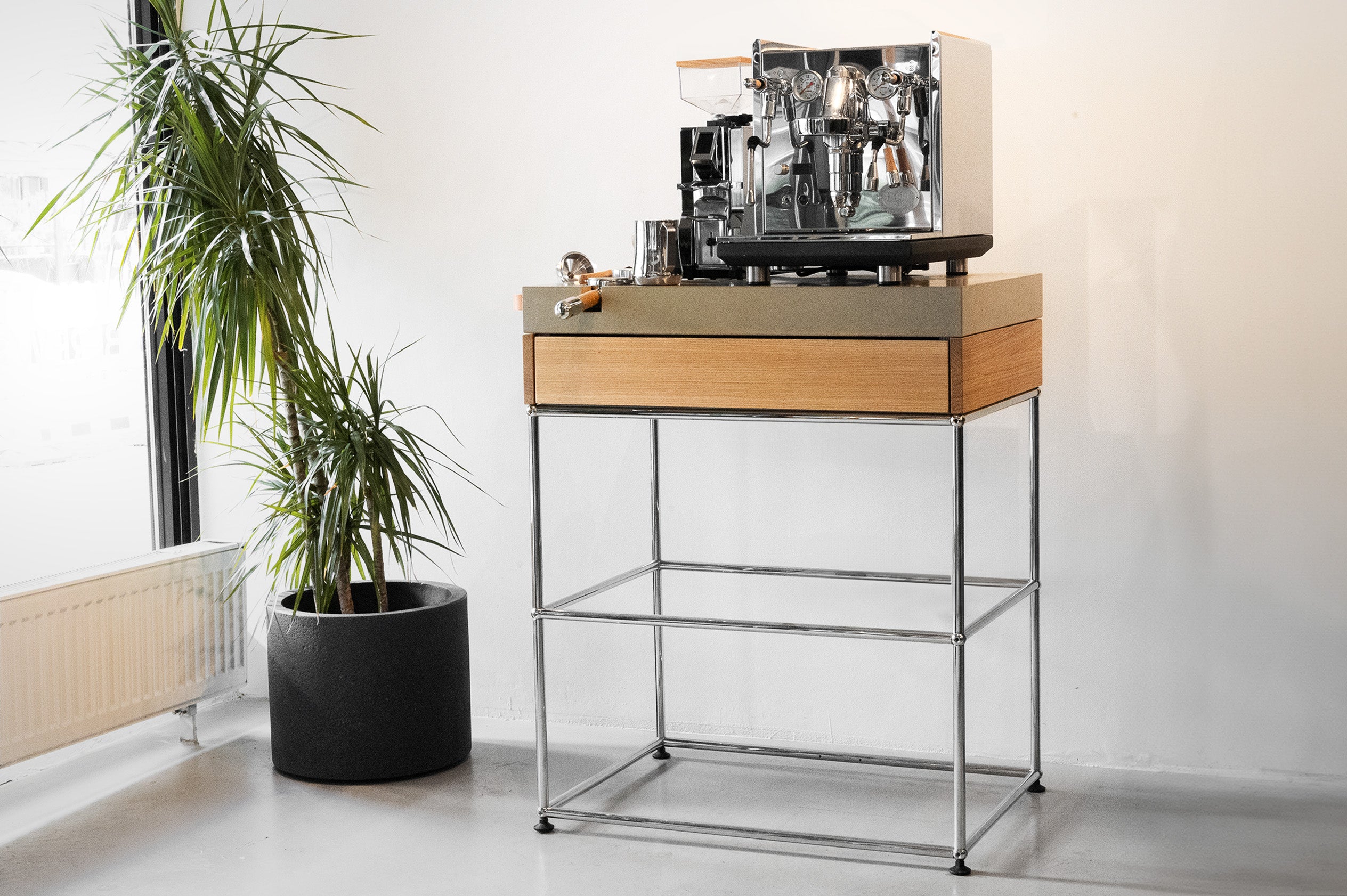 Brewspire Baristatisch xFormdimensionen