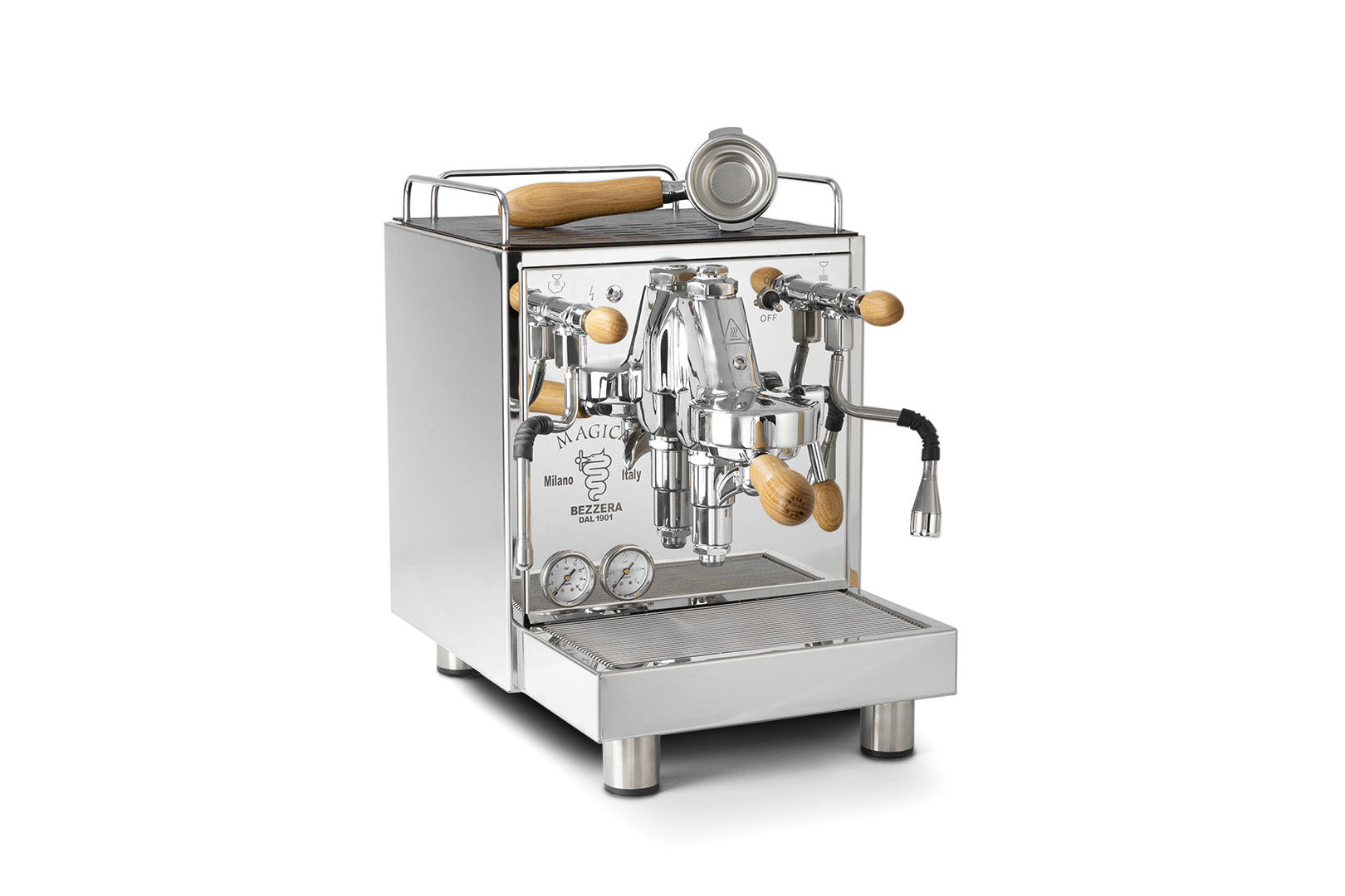 Edelstahlfüße Lelit Bianca und Bezzera Magica