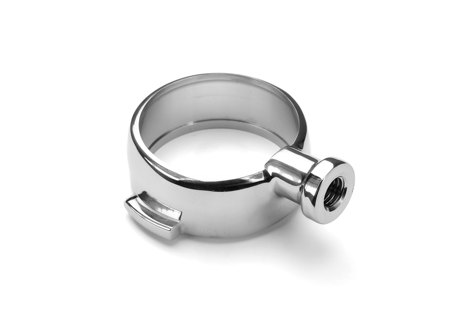 Siebträgerkörper Edelstahl - Bodenlos