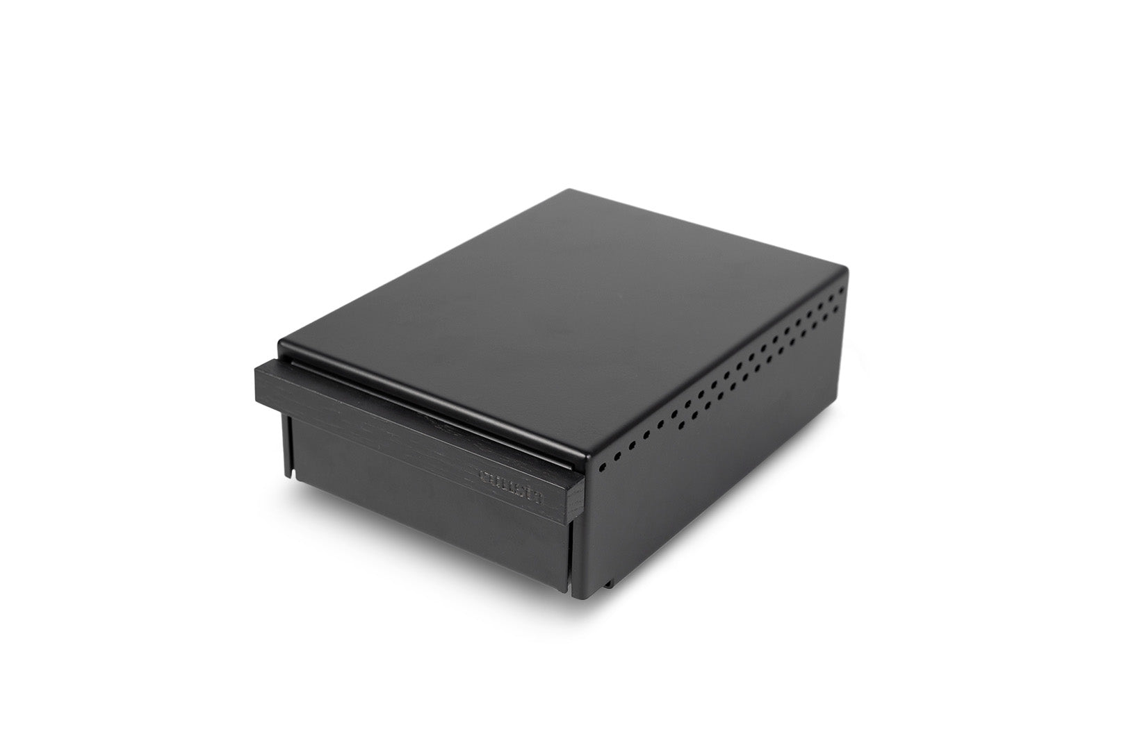 Sudschublade schwarz - eurista knock drawer M black