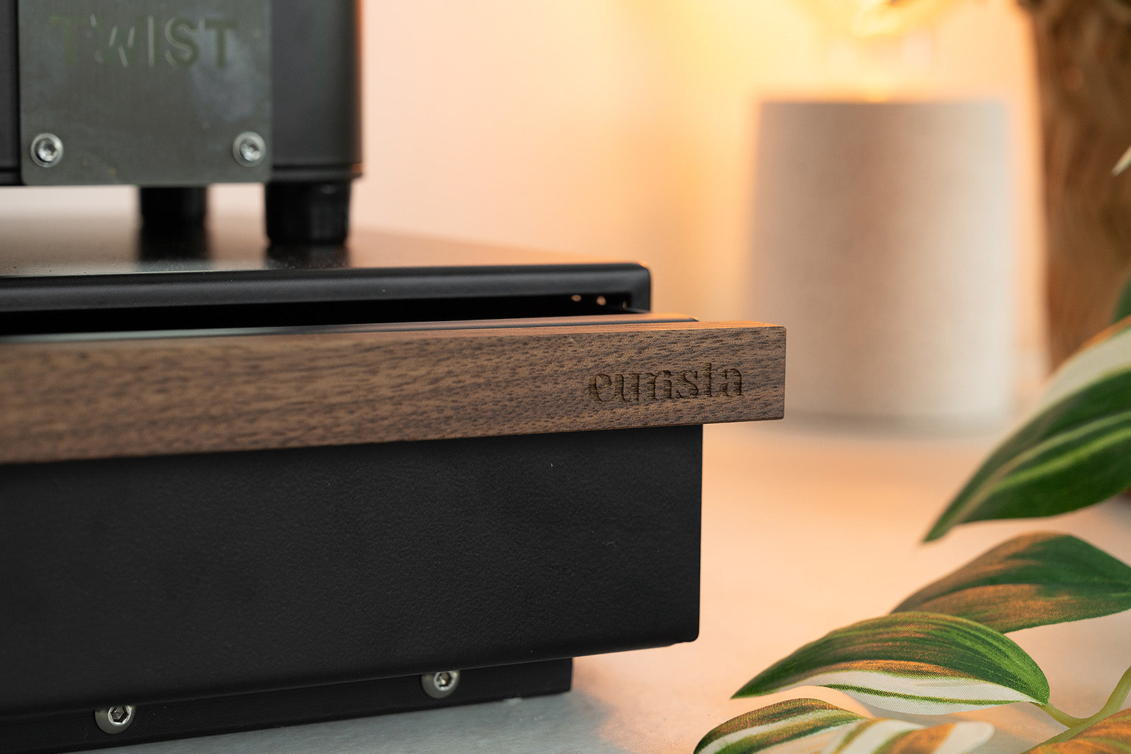 Sudschublade schwarz - eurista knock drawer M black