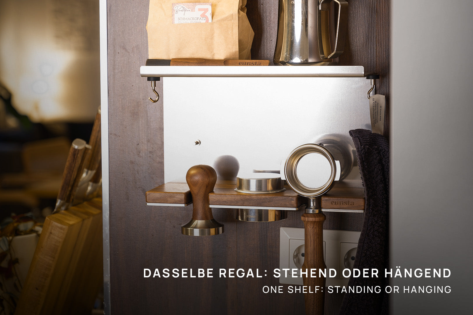eurista Station – flexibler Barista Organizer für Siebträger & Zubehör