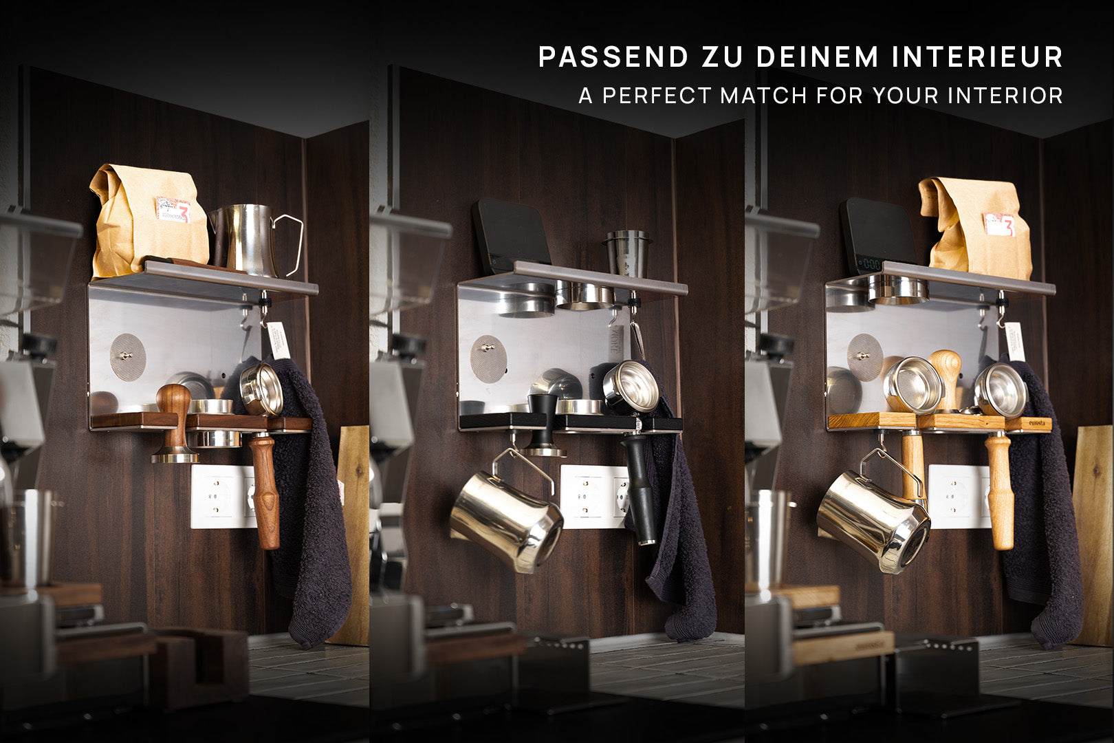 eurista Station – flexibler Barista Organizer für Siebträger & Zubehör