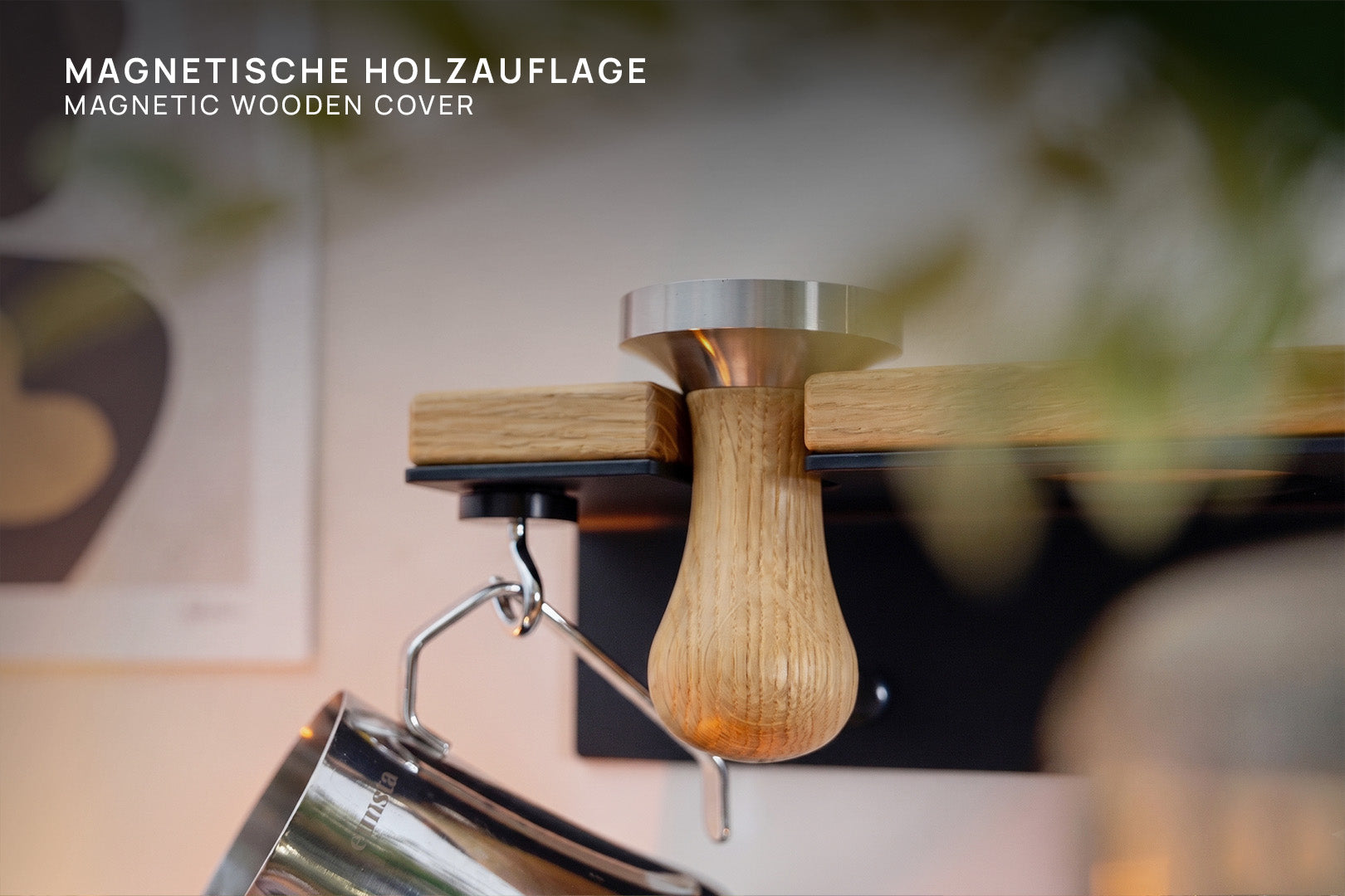 eurista wallmount - Wandhalterung für Siebträger & Barista-Zubehör