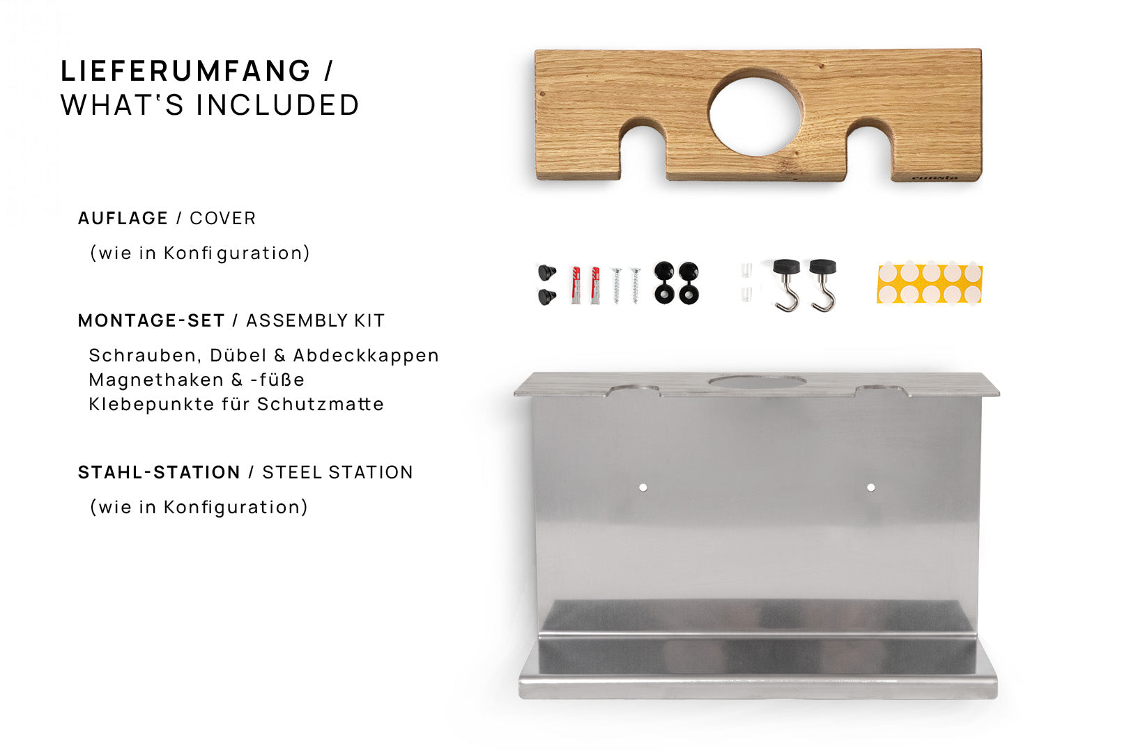 eurista Station – flexibler Barista Organizer für Siebträger & Zubehör