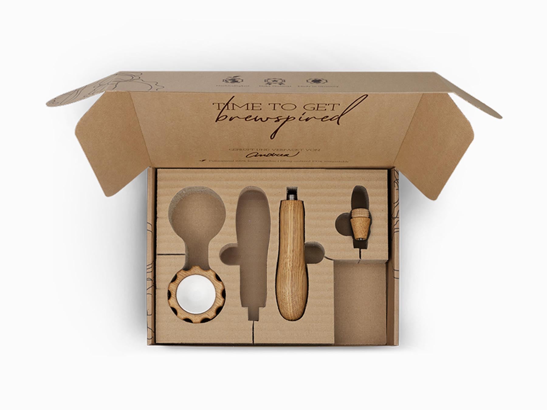 Holz Veredelungsset – für Bellezza Chiara (Drehrad)