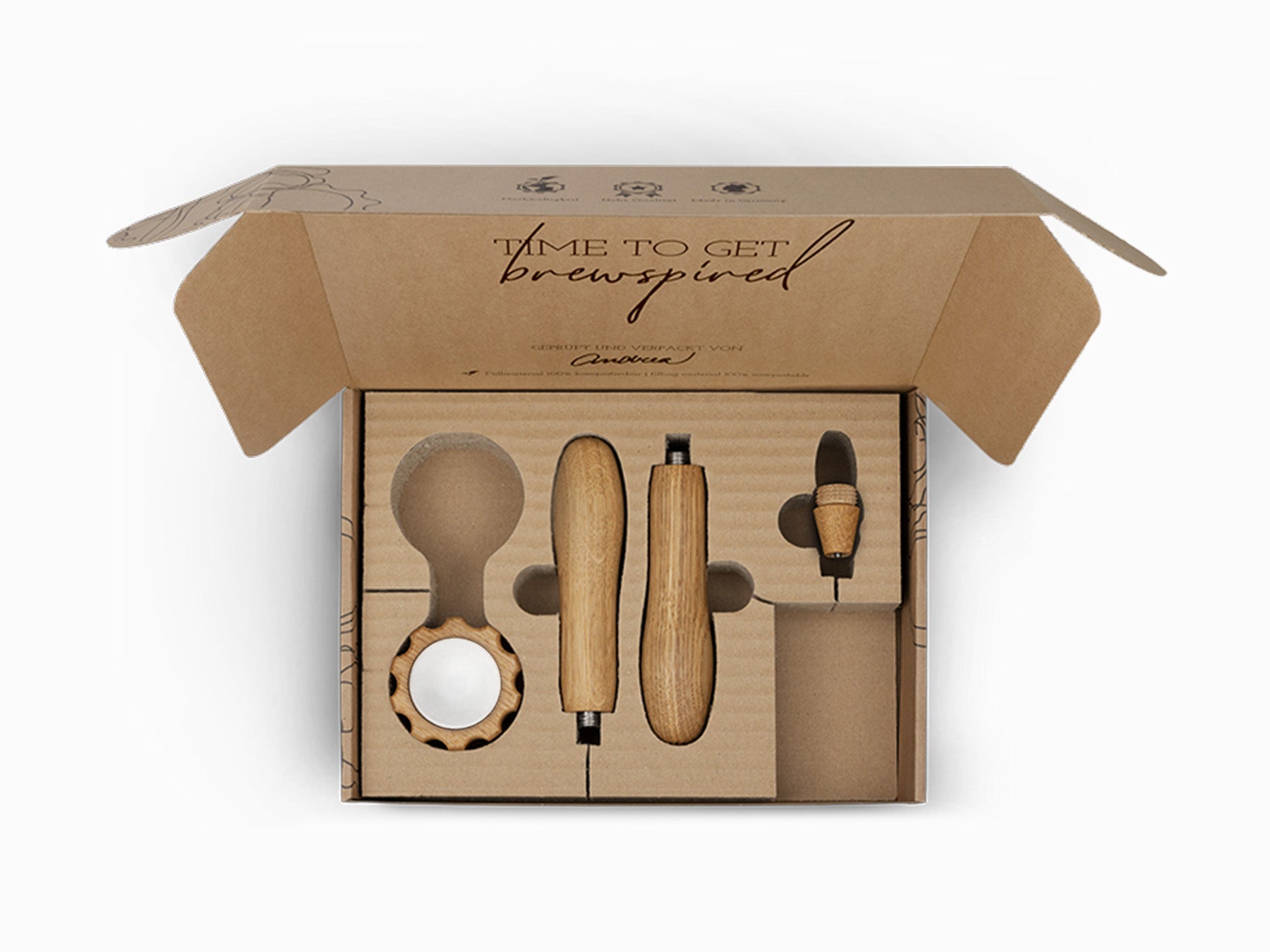 Holz Veredelungsset – für Bellezza Chiara (Drehrad)