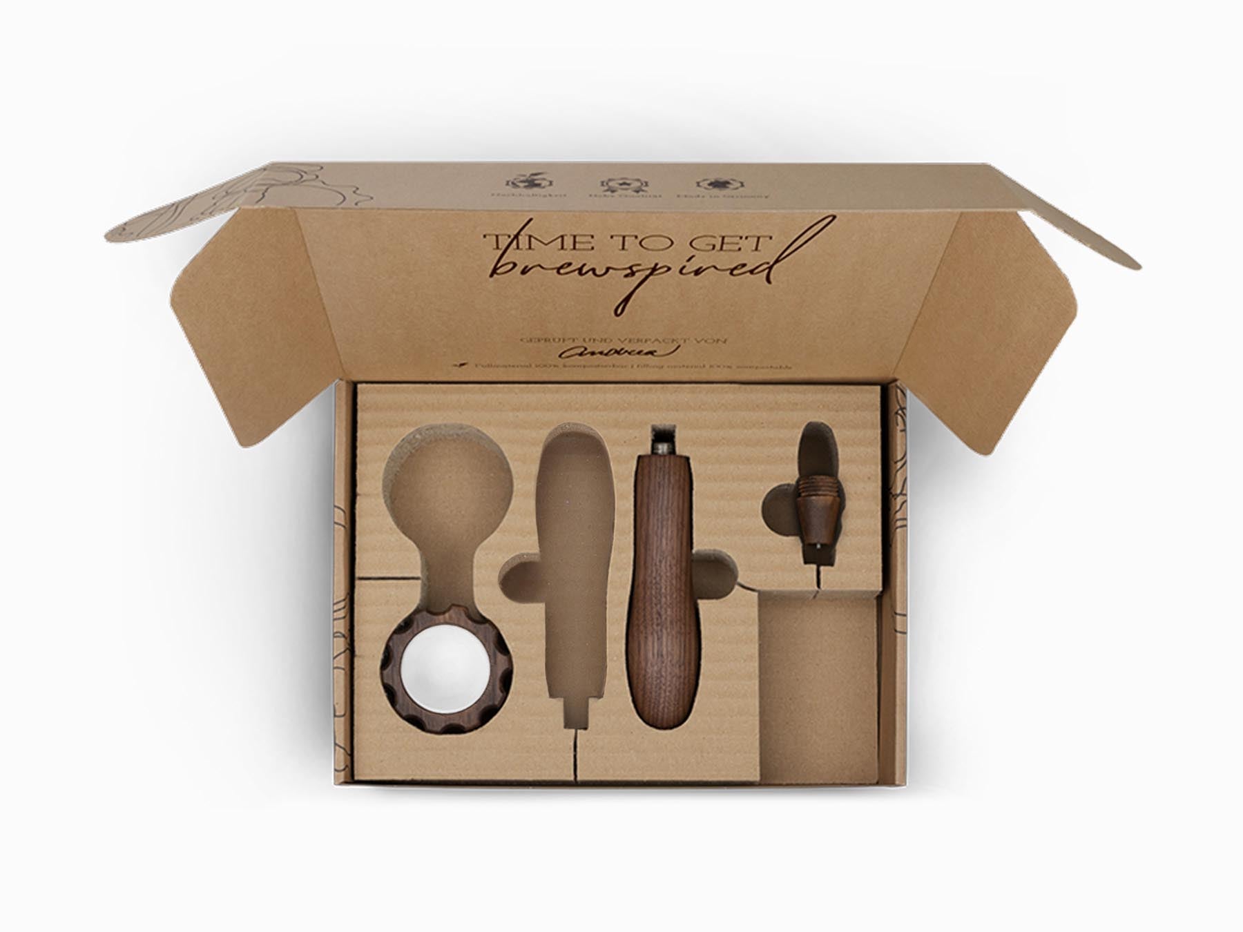 Holz Veredelungsset – für Bellezza Chiara (Drehrad)