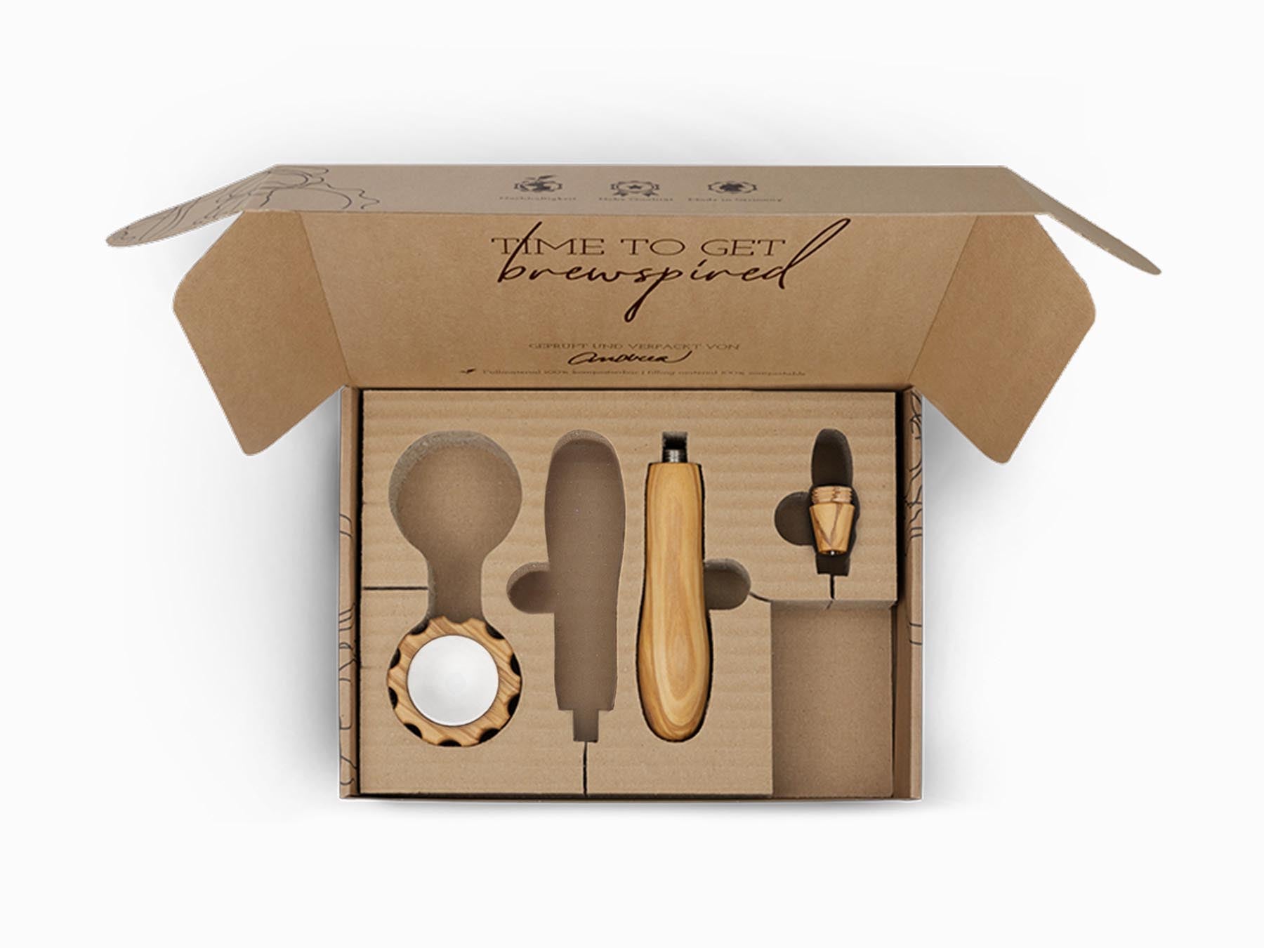 Holz Veredelungsset – für Bellezza Chiara (Drehrad)