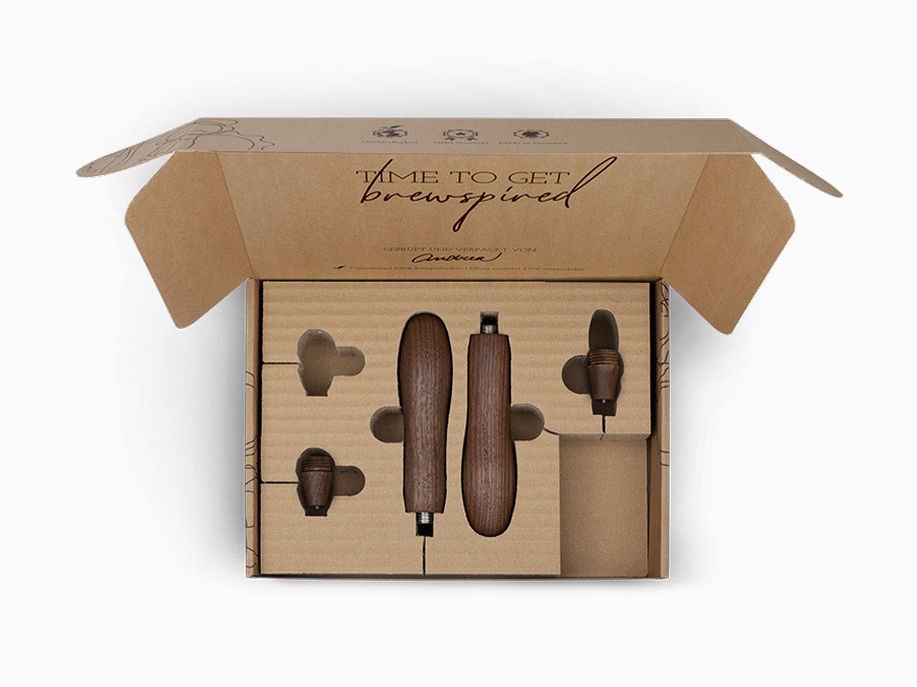 Holz Veredelungsset – für Bellezza Chiara (Kipphebel)