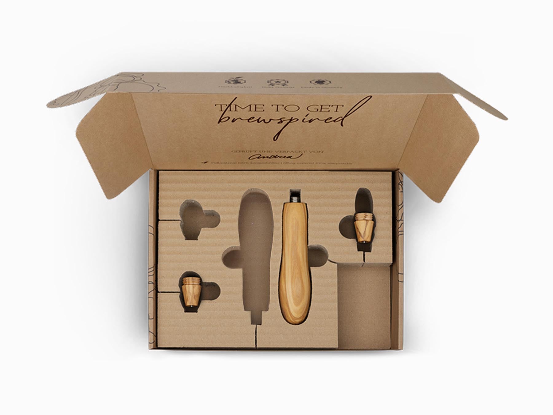 Holz Veredelungsset – für Bellezza Chiara (Kipphebel)