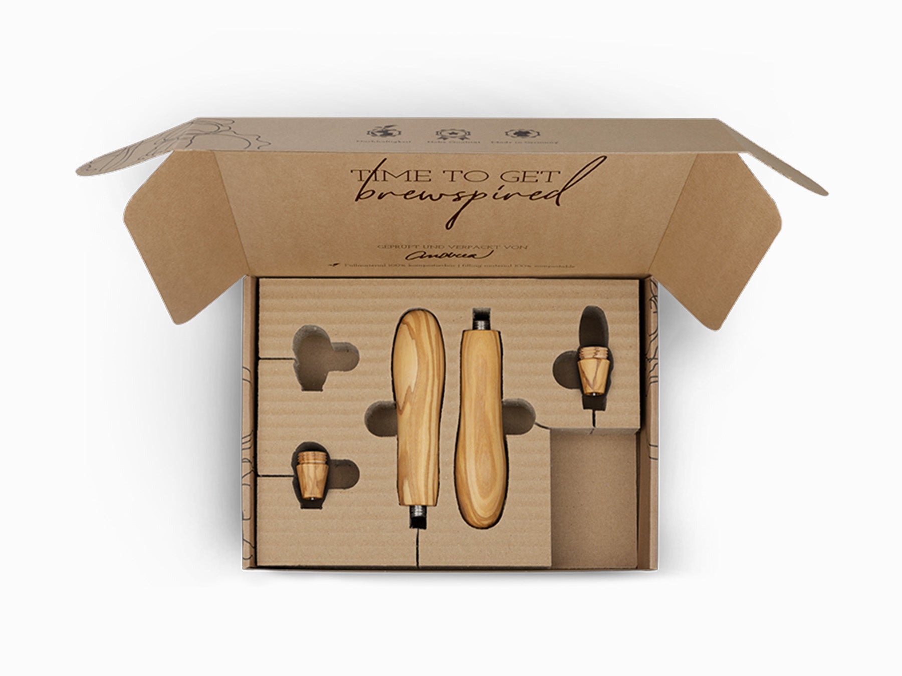 Holz Veredelungsset – für Bellezza Chiara (Kipphebel)