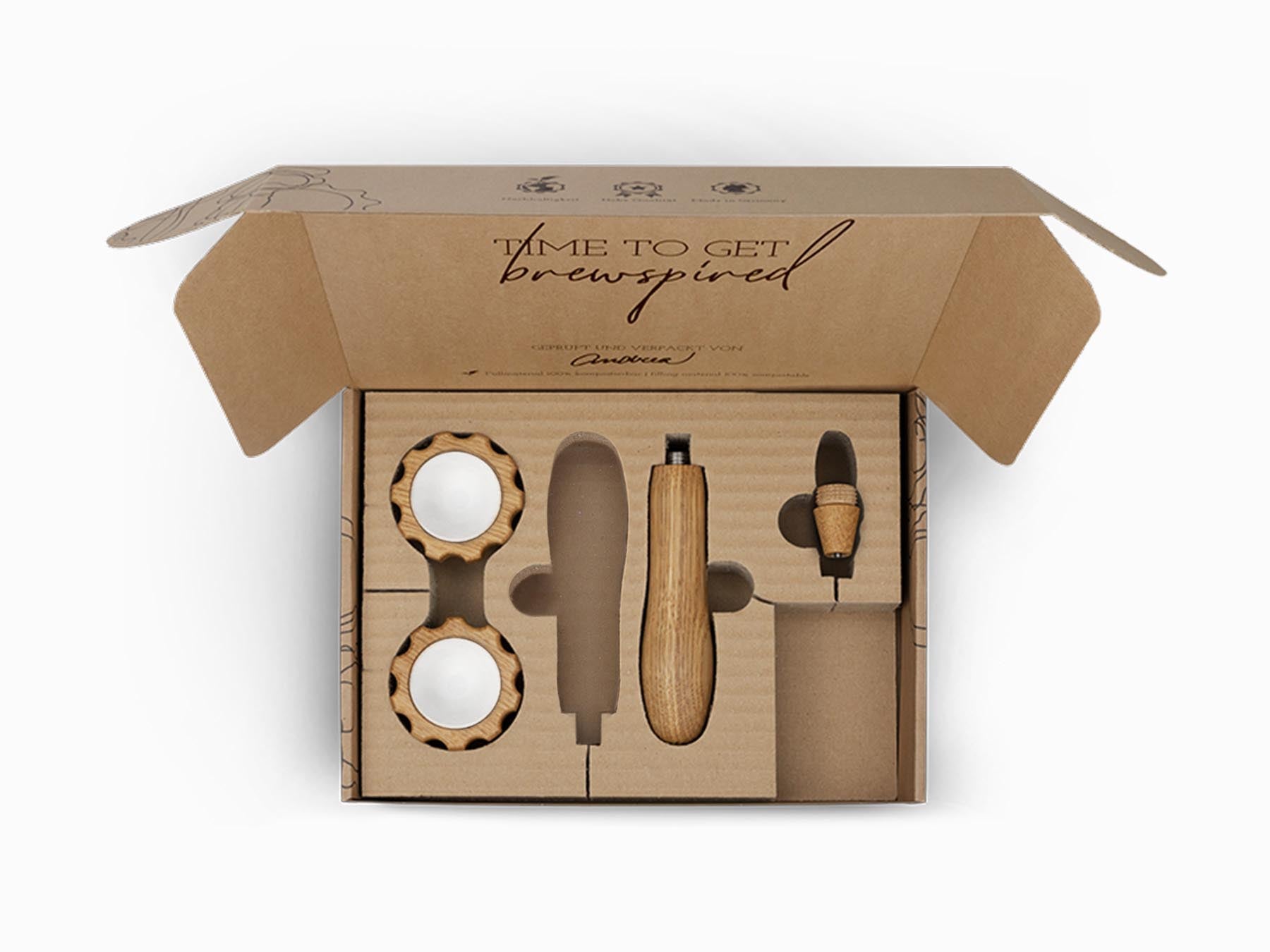 Holz Veredelungsset – für Bellezza (klassisch, Drehrad)