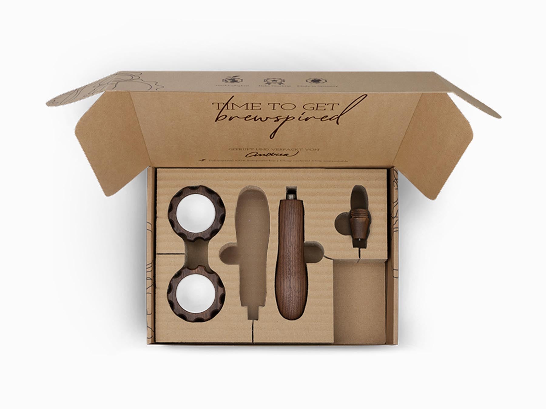 Holz Veredelungsset – für Bellezza (klassisch, Drehrad)