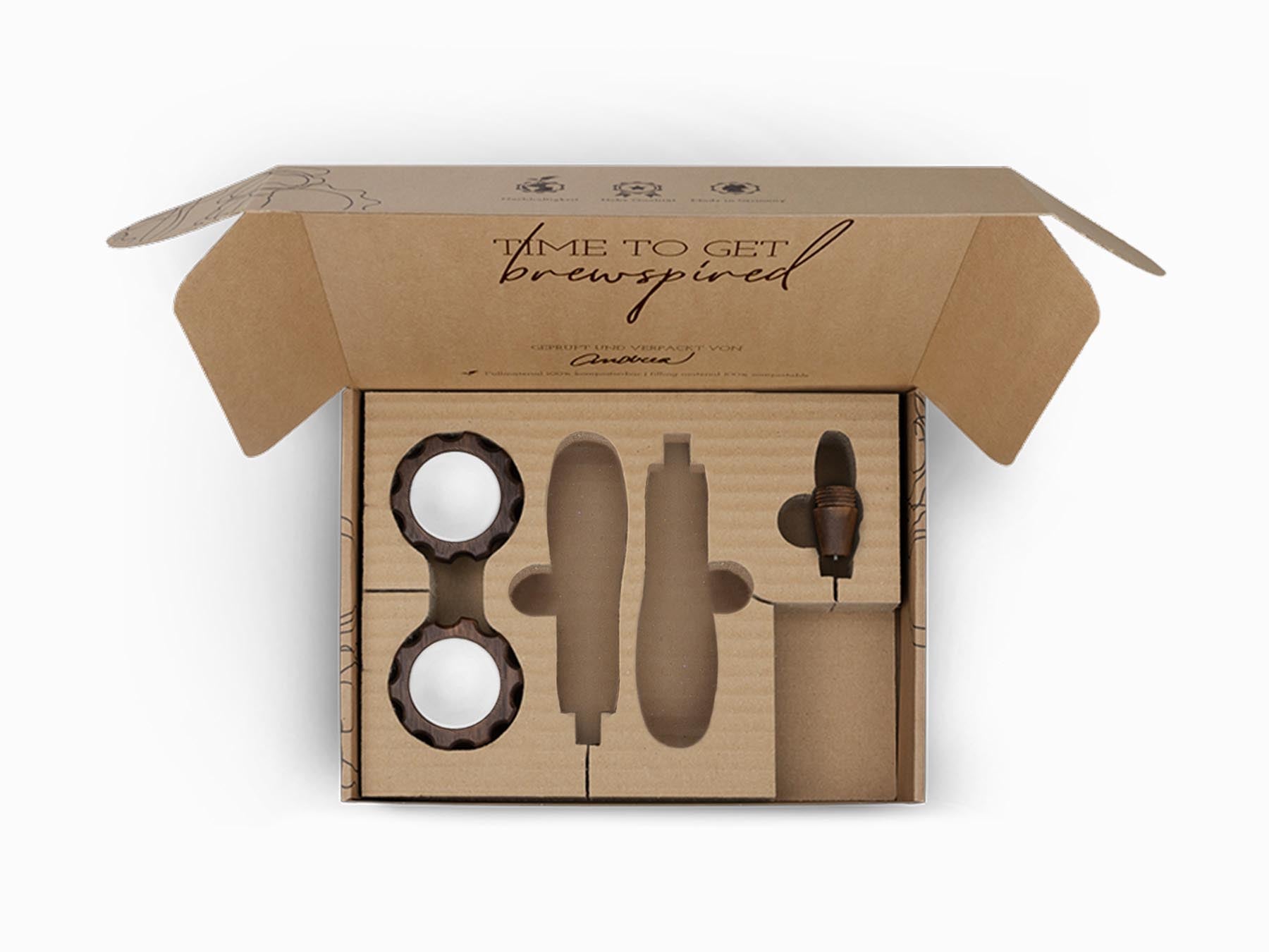 Holz Veredelungsset – für Bellezza (klassisch, Drehrad)