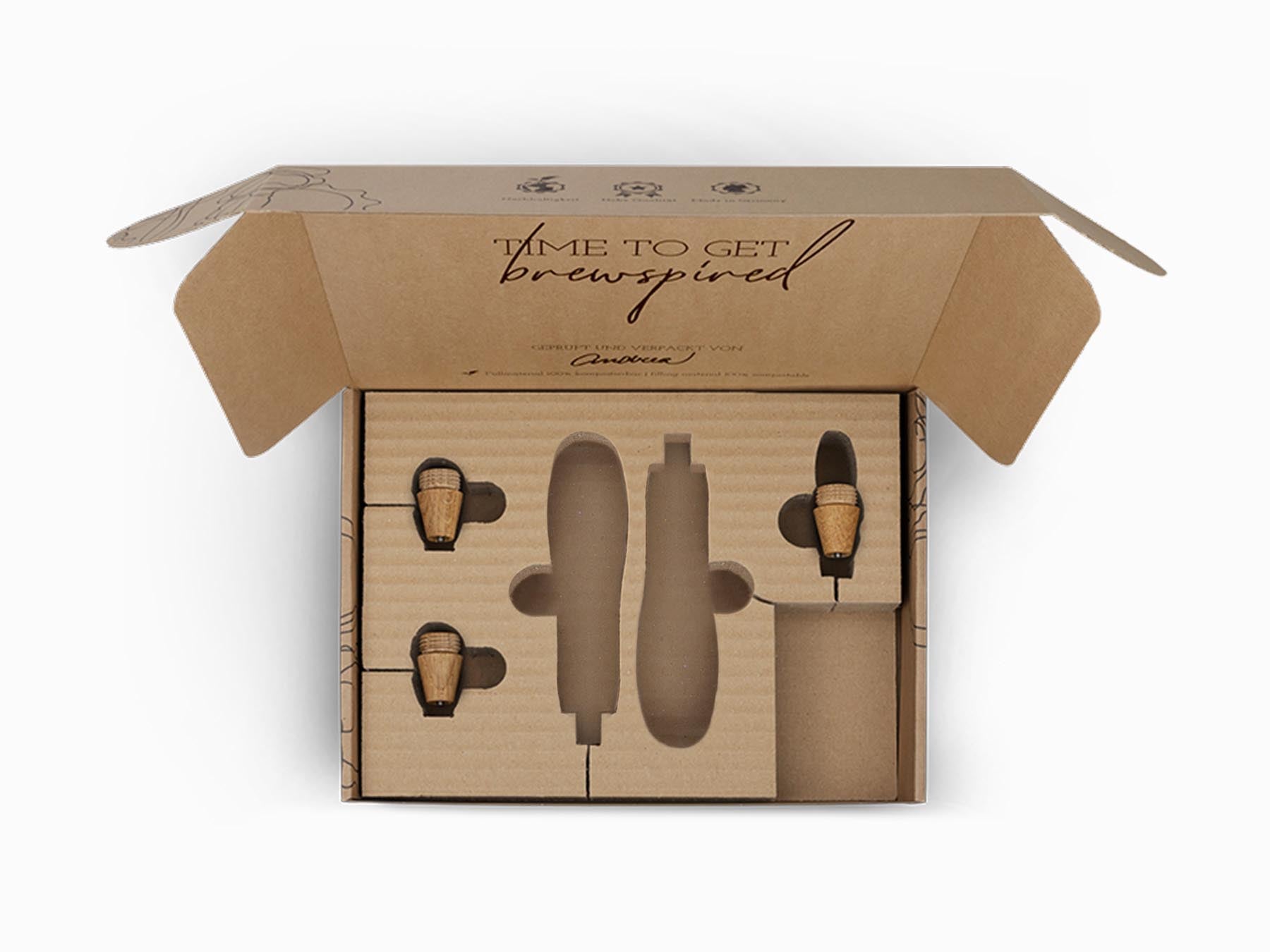 Holz Veredelungsset – für Bellezza (klassisch, Kipphebel)