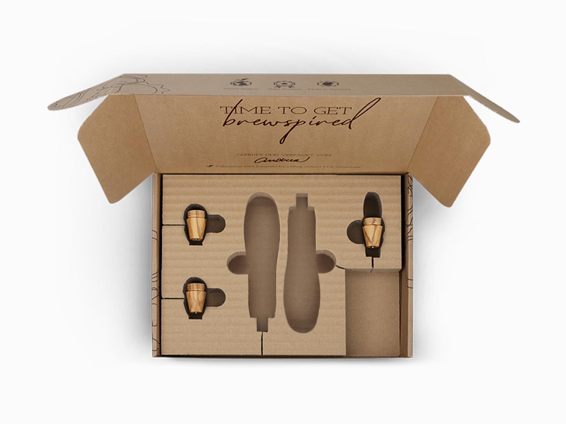 Holz Veredelungsset – für Bellezza (klassisch, Kipphebel)