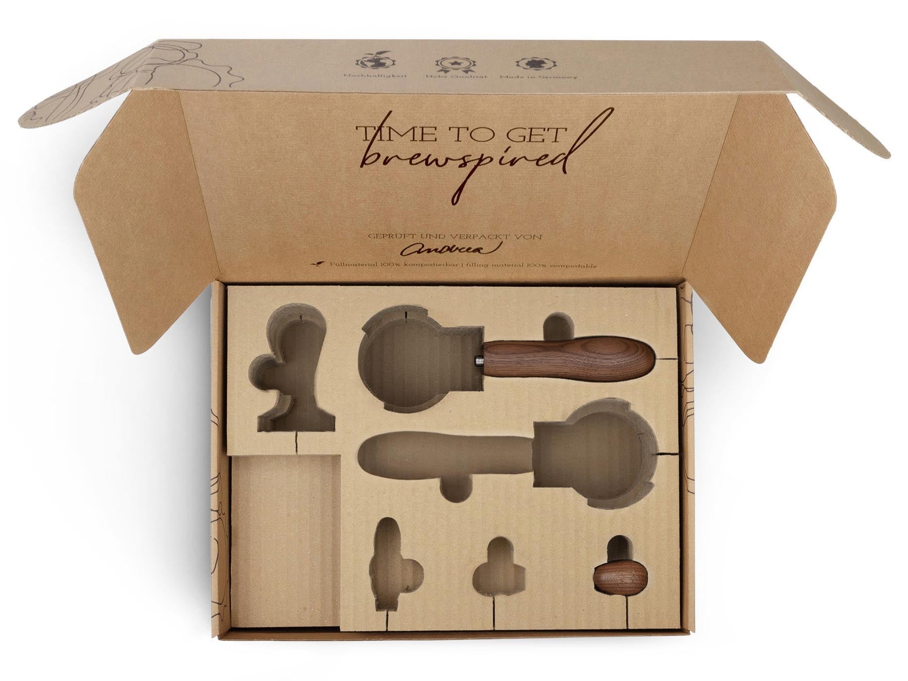 Holz Veredelungsset – für Bezzera BZ09