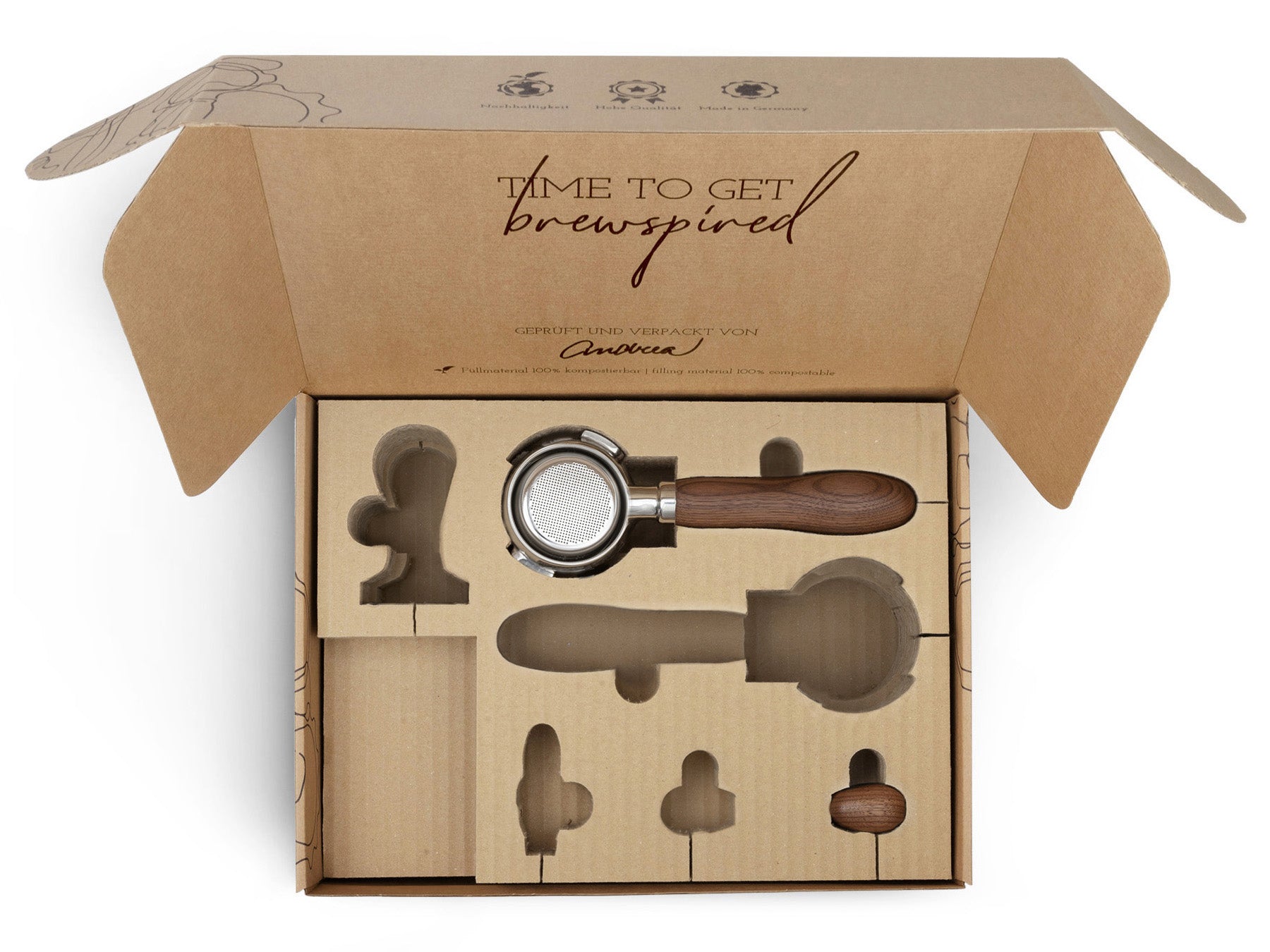 Holz Veredelungsset – für Bezzera BZ09