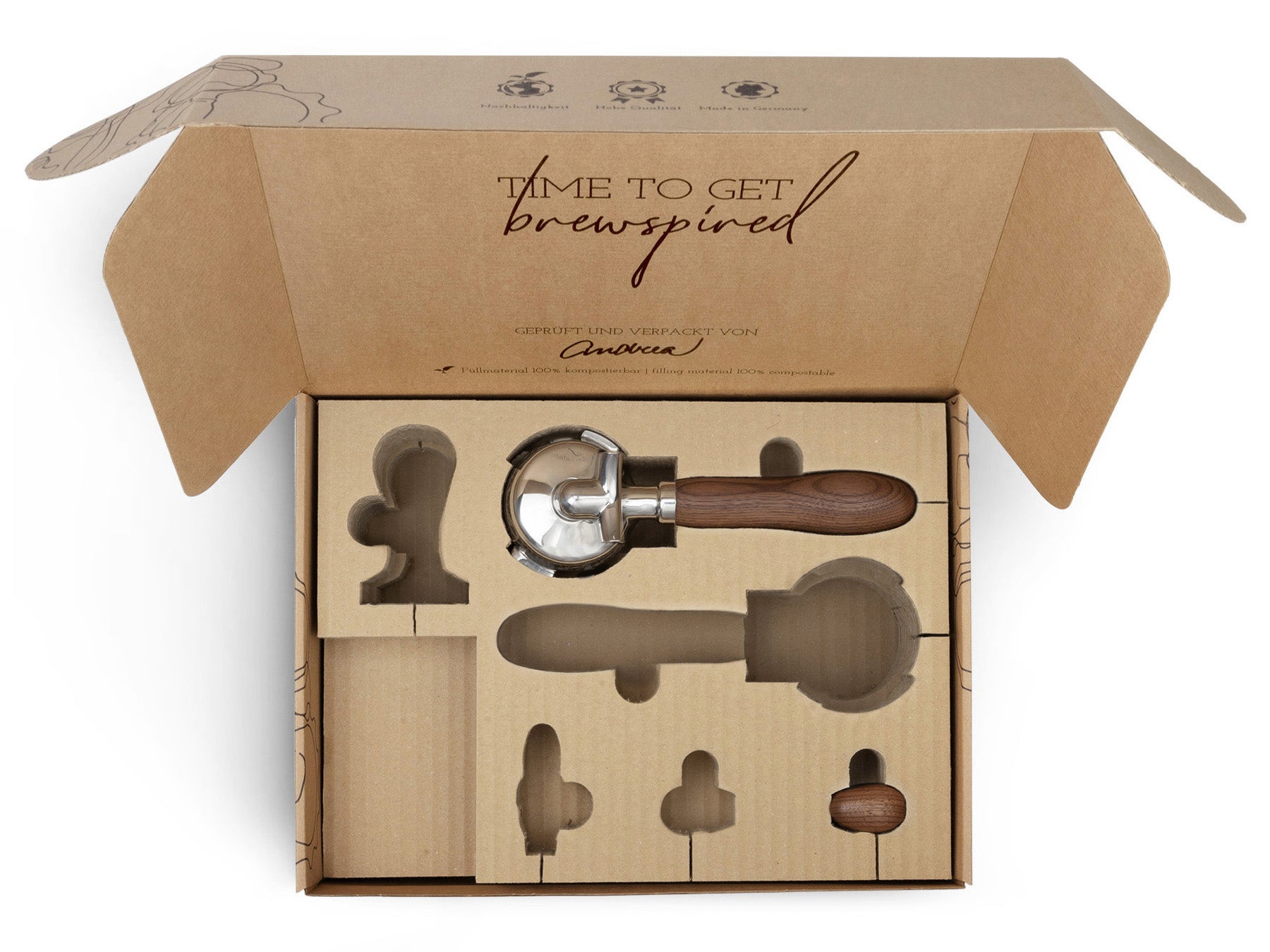 Holz Veredelungsset – für Bezzera BZ09