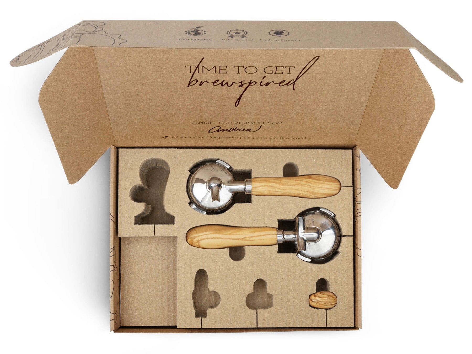 Holz Veredelungsset – für Bezzera BZ09