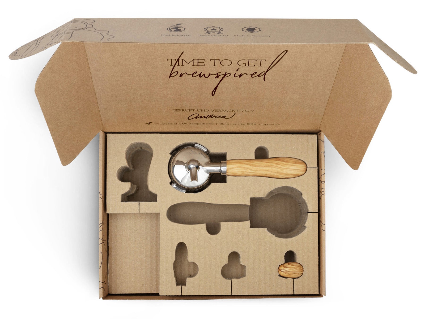 Holz Veredelungsset – für Bezzera BZ09