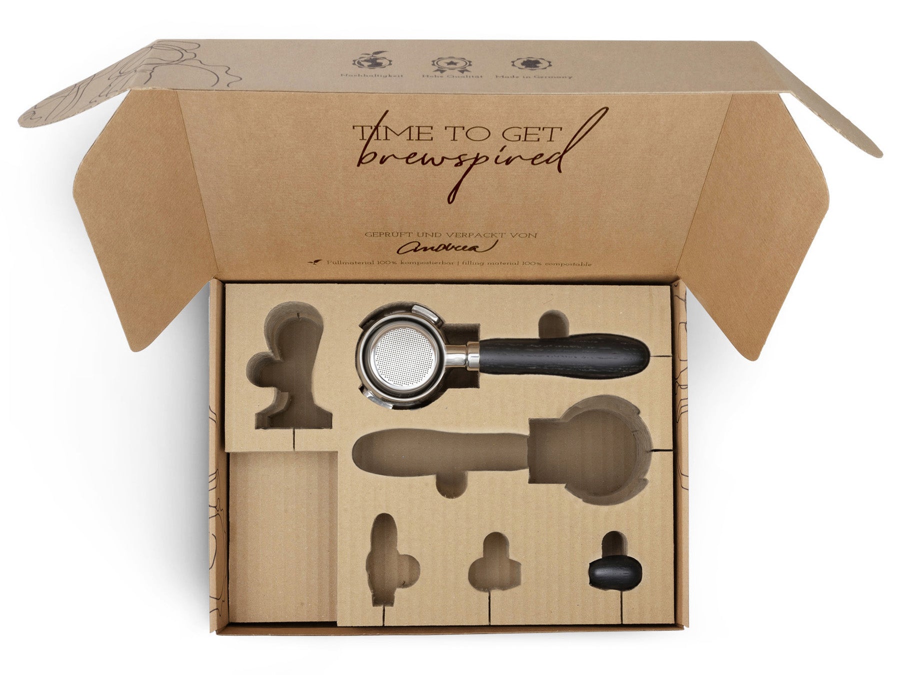 Holz Veredelungsset – für Bezzera BZ09