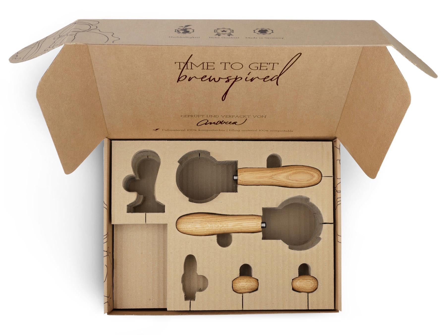 Holz Veredelungsset – für Bezzera BZ10, Duo DE, Matrix DE