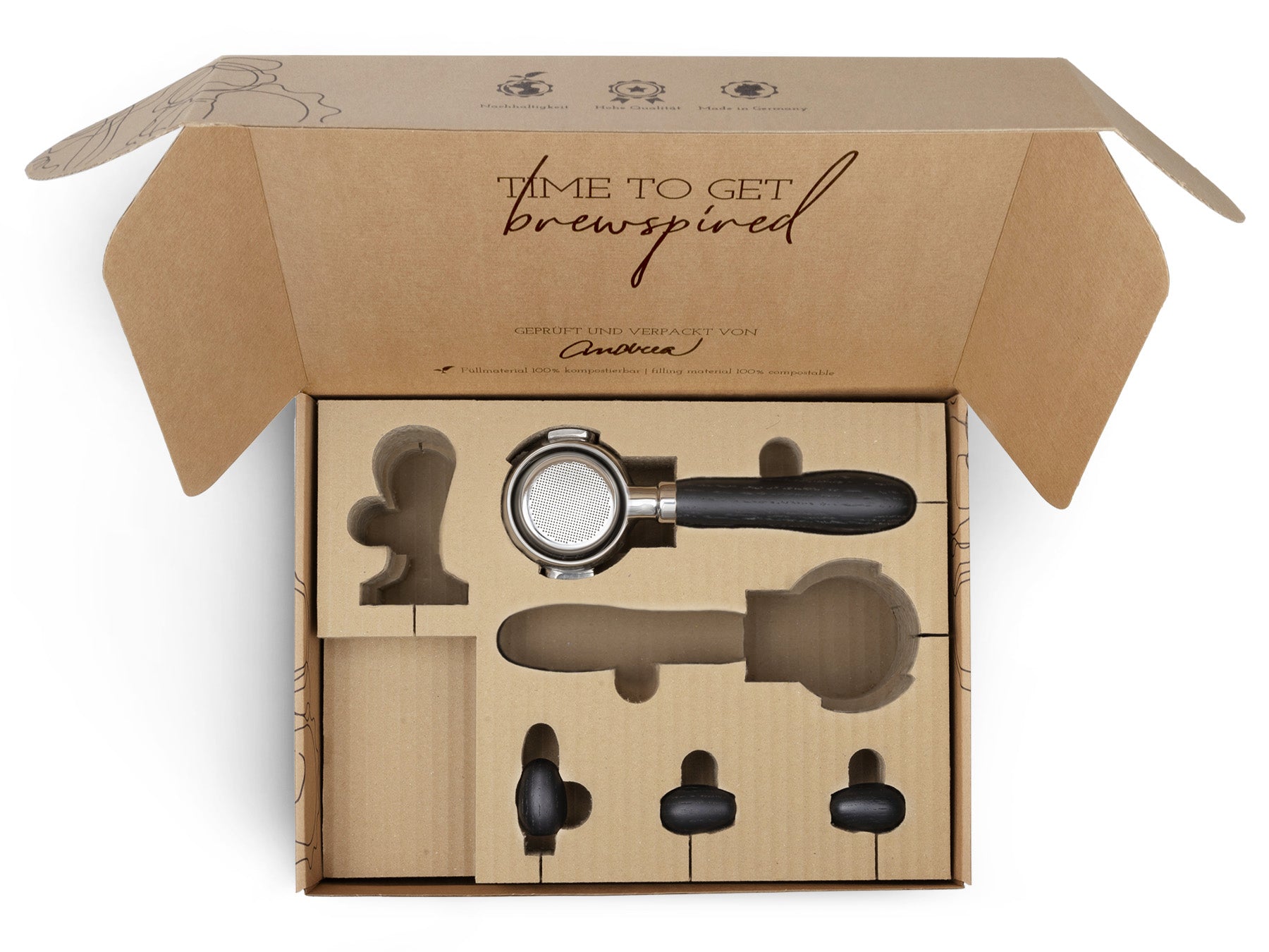 Holz Veredelungsset – für Profitec Kipphebelmaschinen (Drive, Ride, Jump)