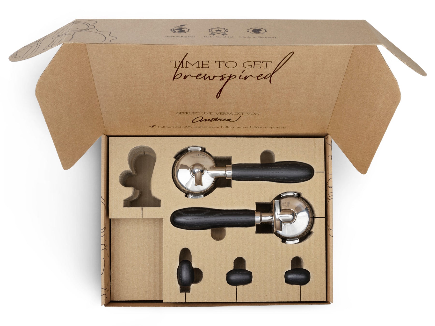 Holz Veredelungsset – für Profitec Kipphebelmaschinen (Drive, Ride, Jump)