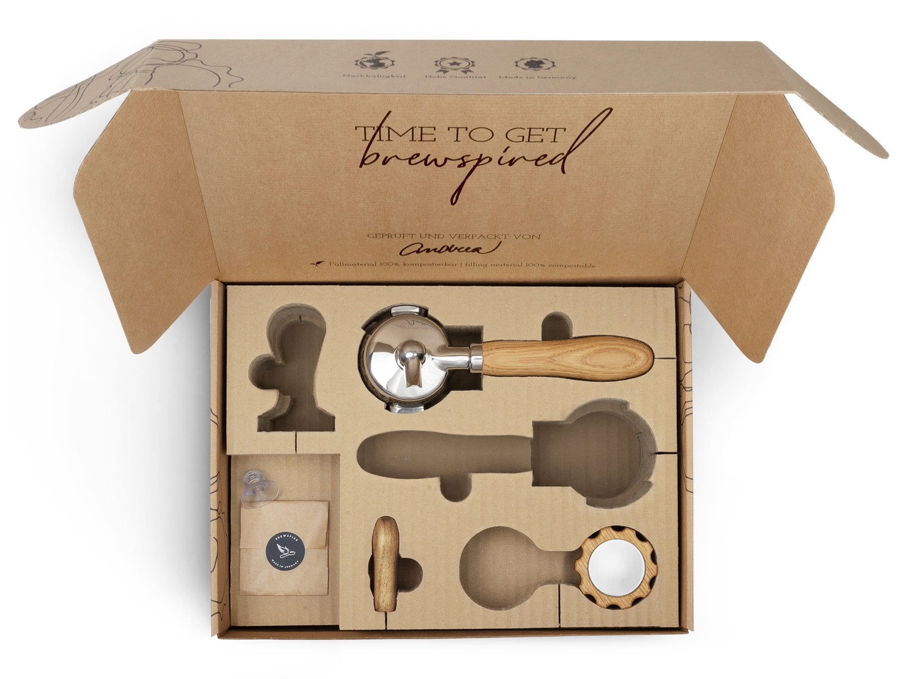 Holz Veredelungsset – für ECM Classika