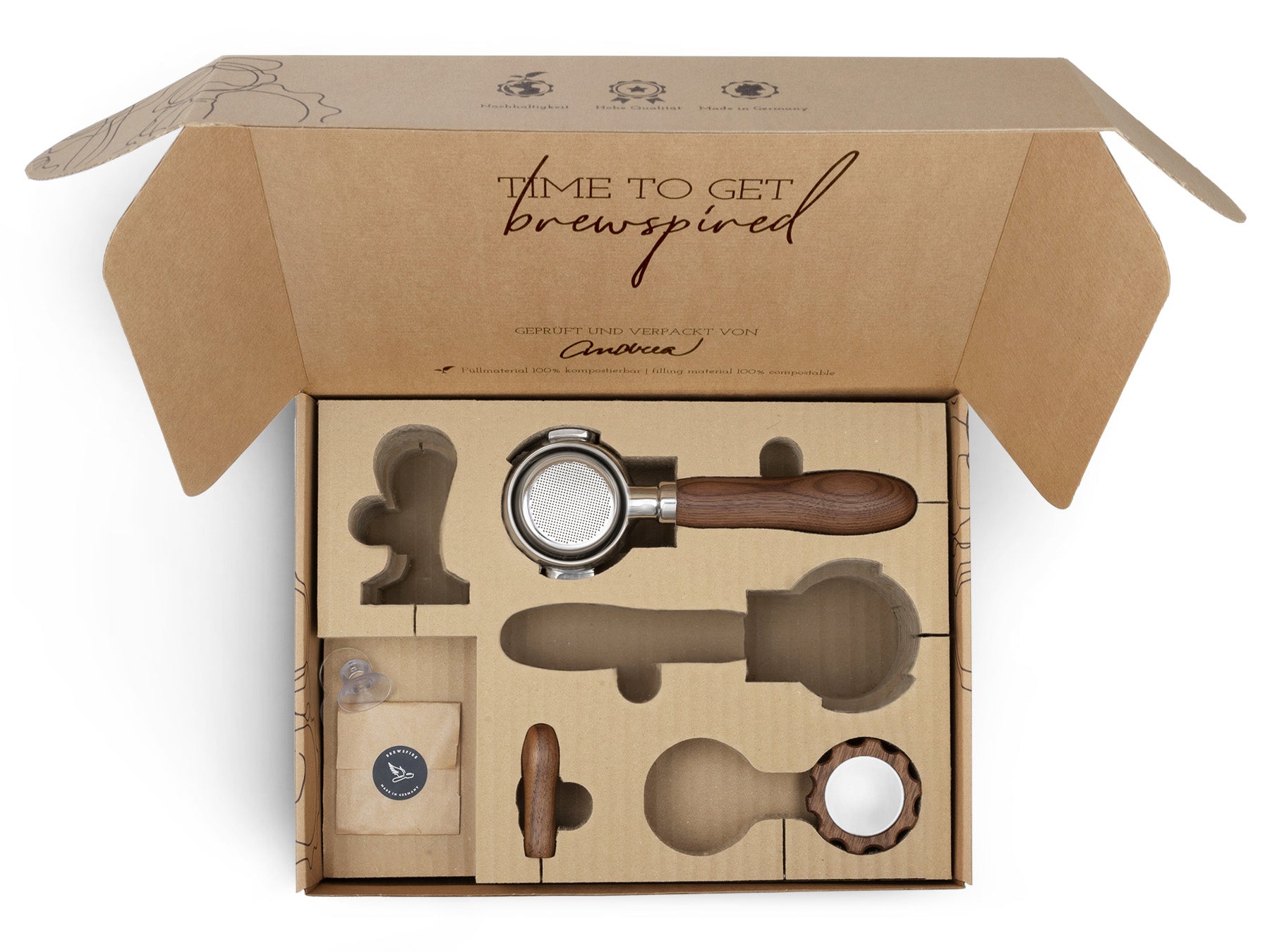 Holz Veredelungsset – für ECM Classika