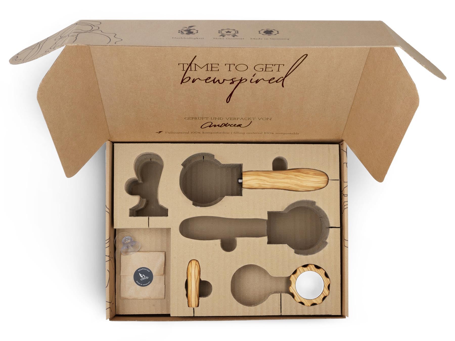 Holz Veredelungsset – für ECM Classika