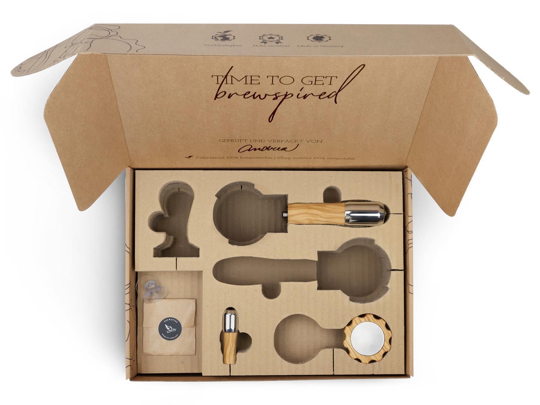 Holz Veredelungsset – für ECM Classika