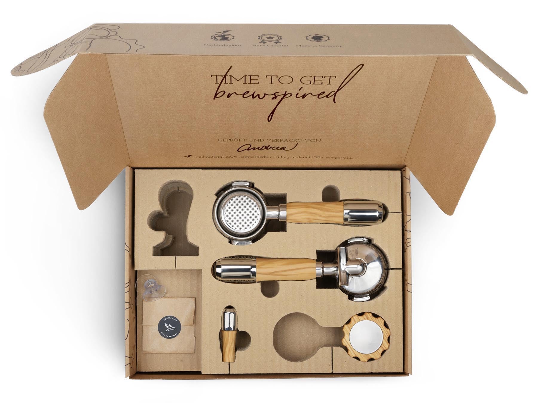 Holz Veredelungsset – für ECM Classika