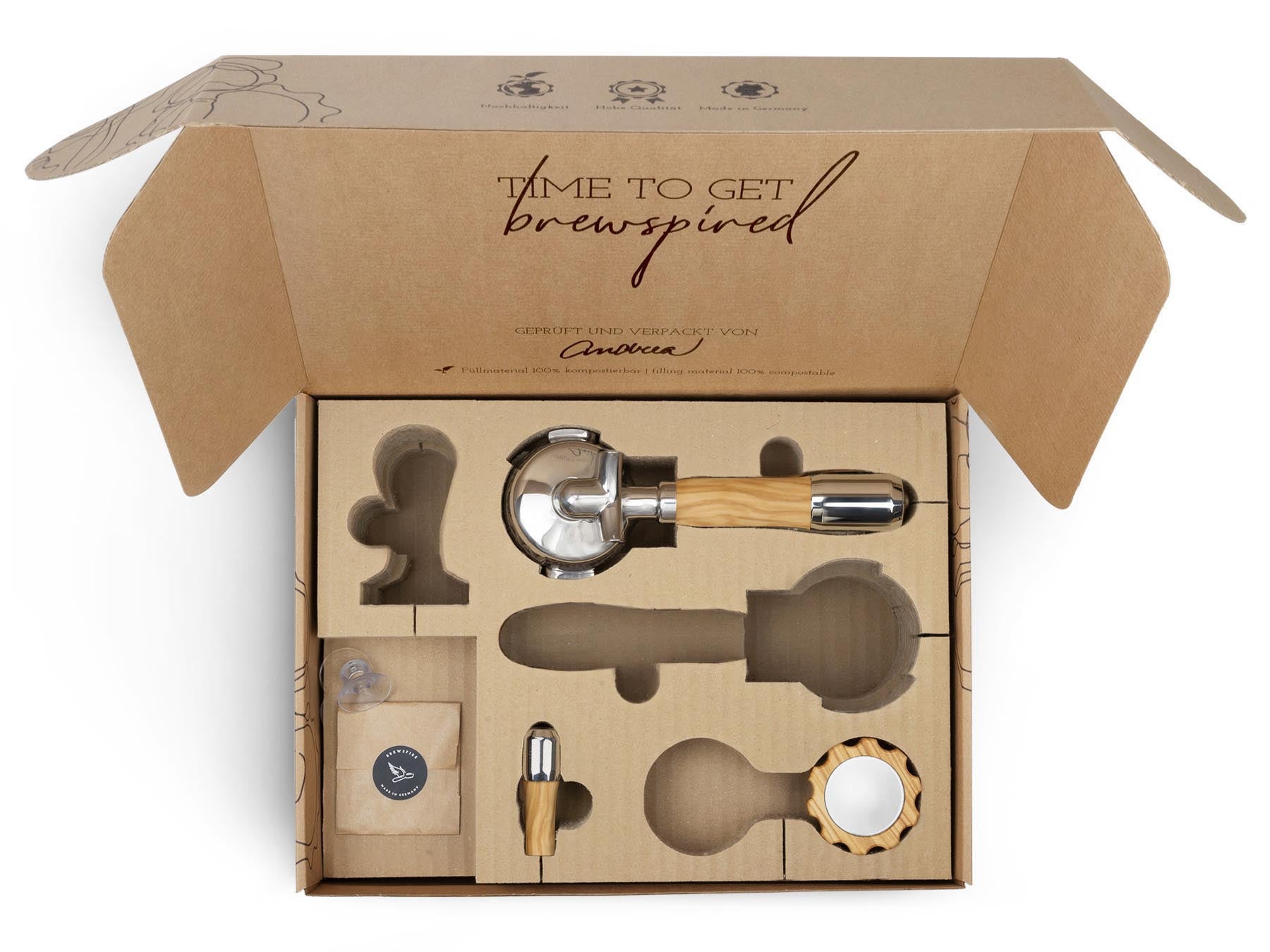 Holz Veredelungsset – für ECM Classika