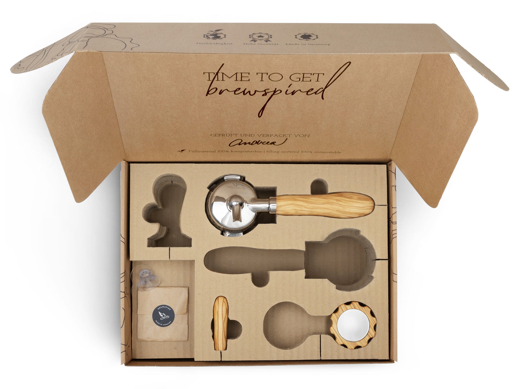 Holz Veredelungsset – für ECM Classika