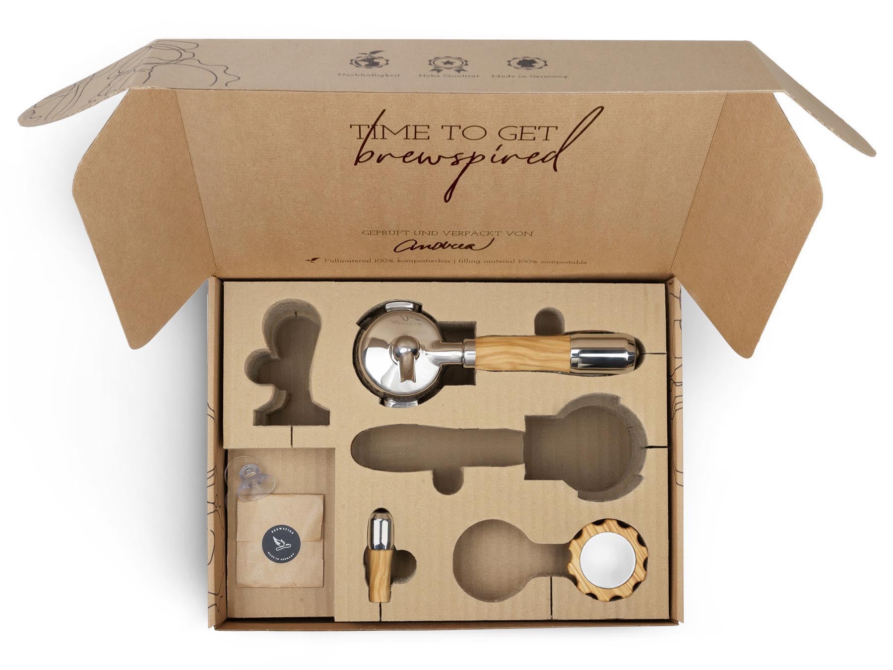 Holz Veredelungsset – für ECM Classika