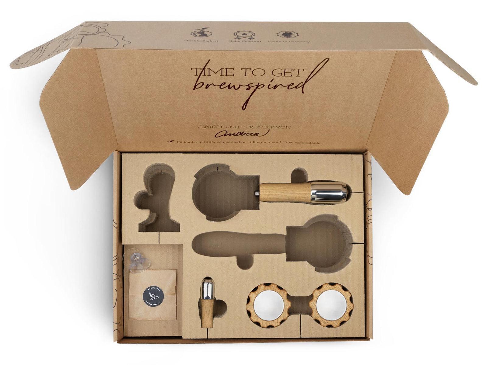 Holz Veredelungsset – für ECM Drehradmaschinen