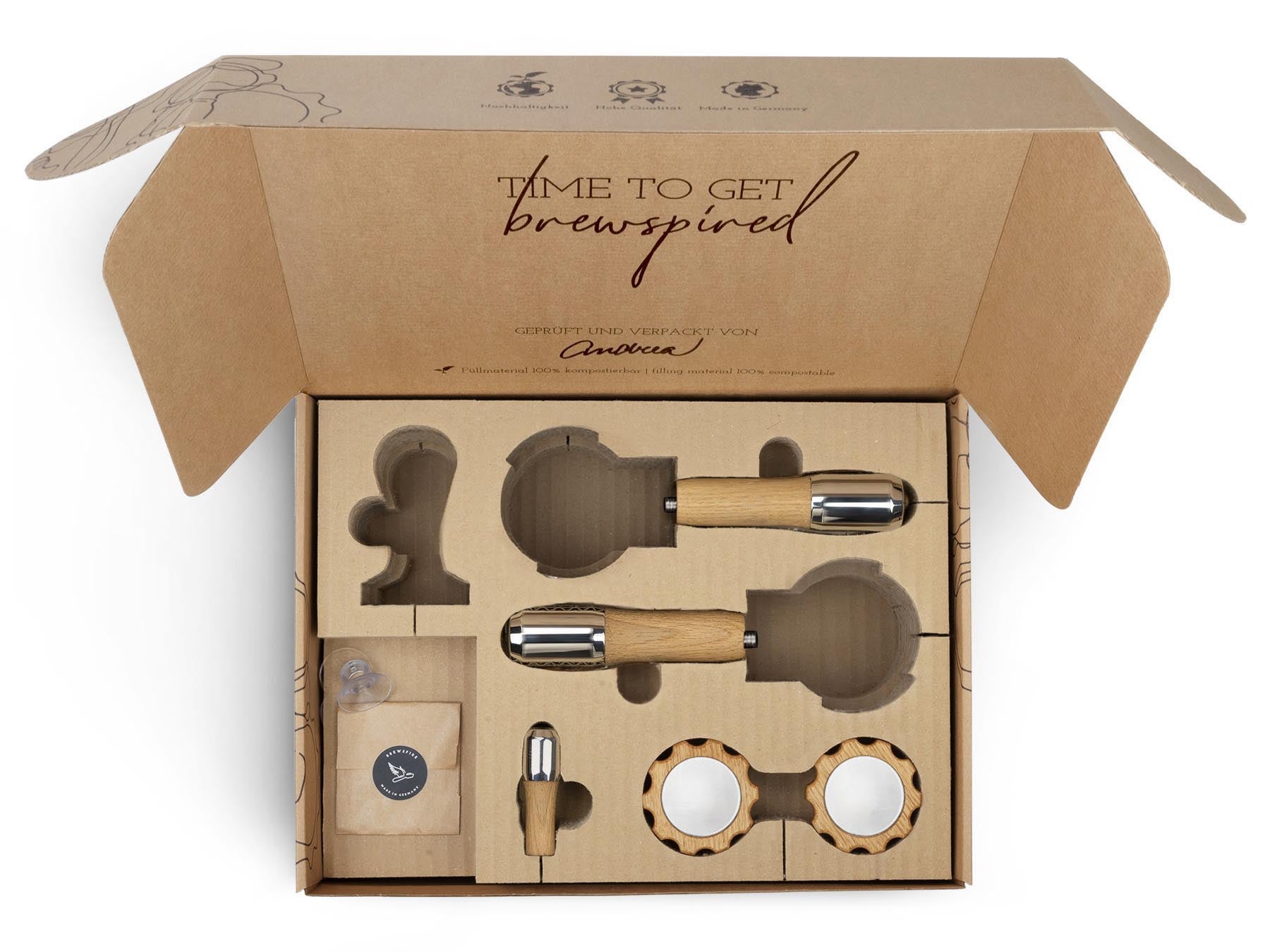 Holz Veredelungsset – für ECM Drehradmaschinen