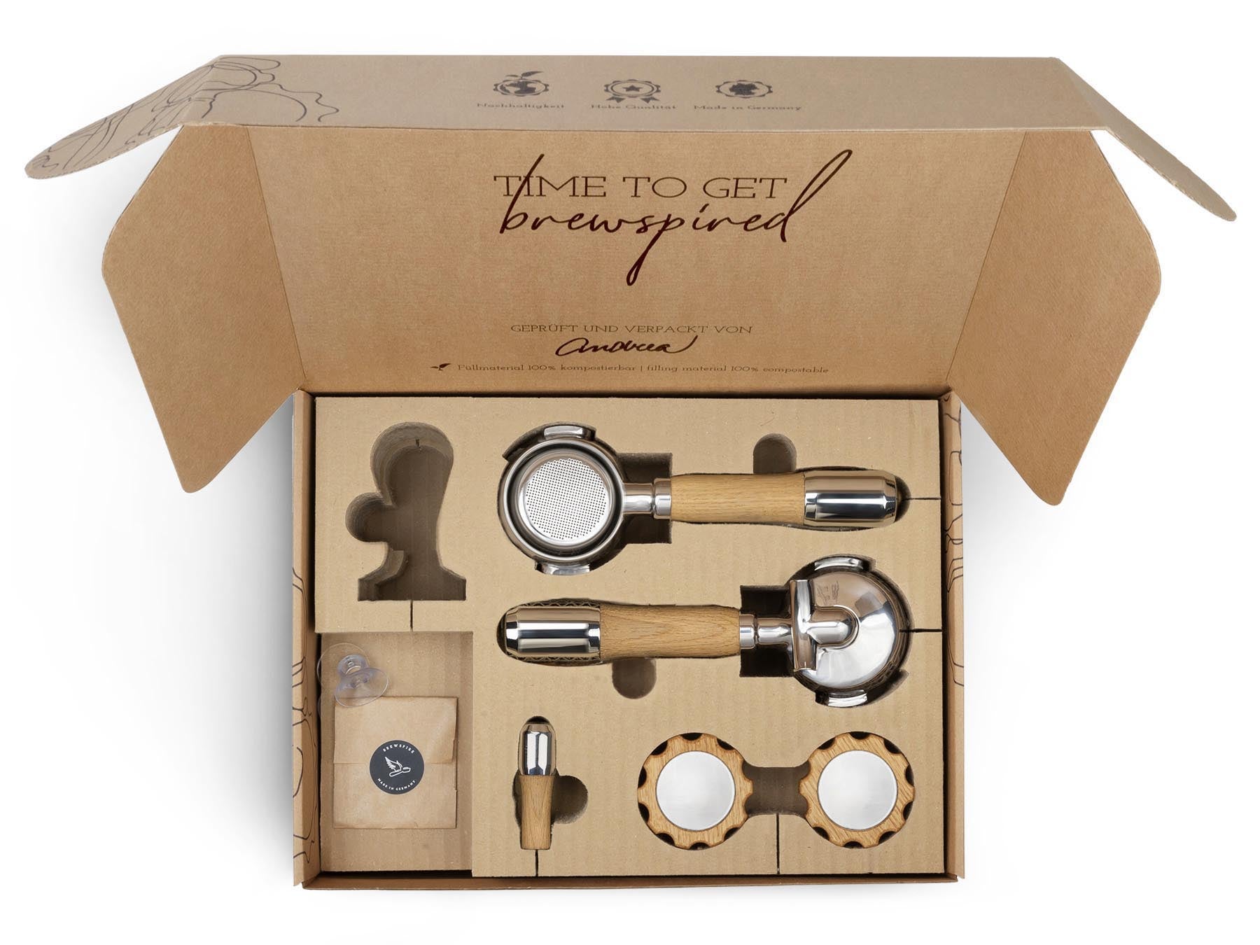 Holz Veredelungsset – für ECM Drehradmaschinen