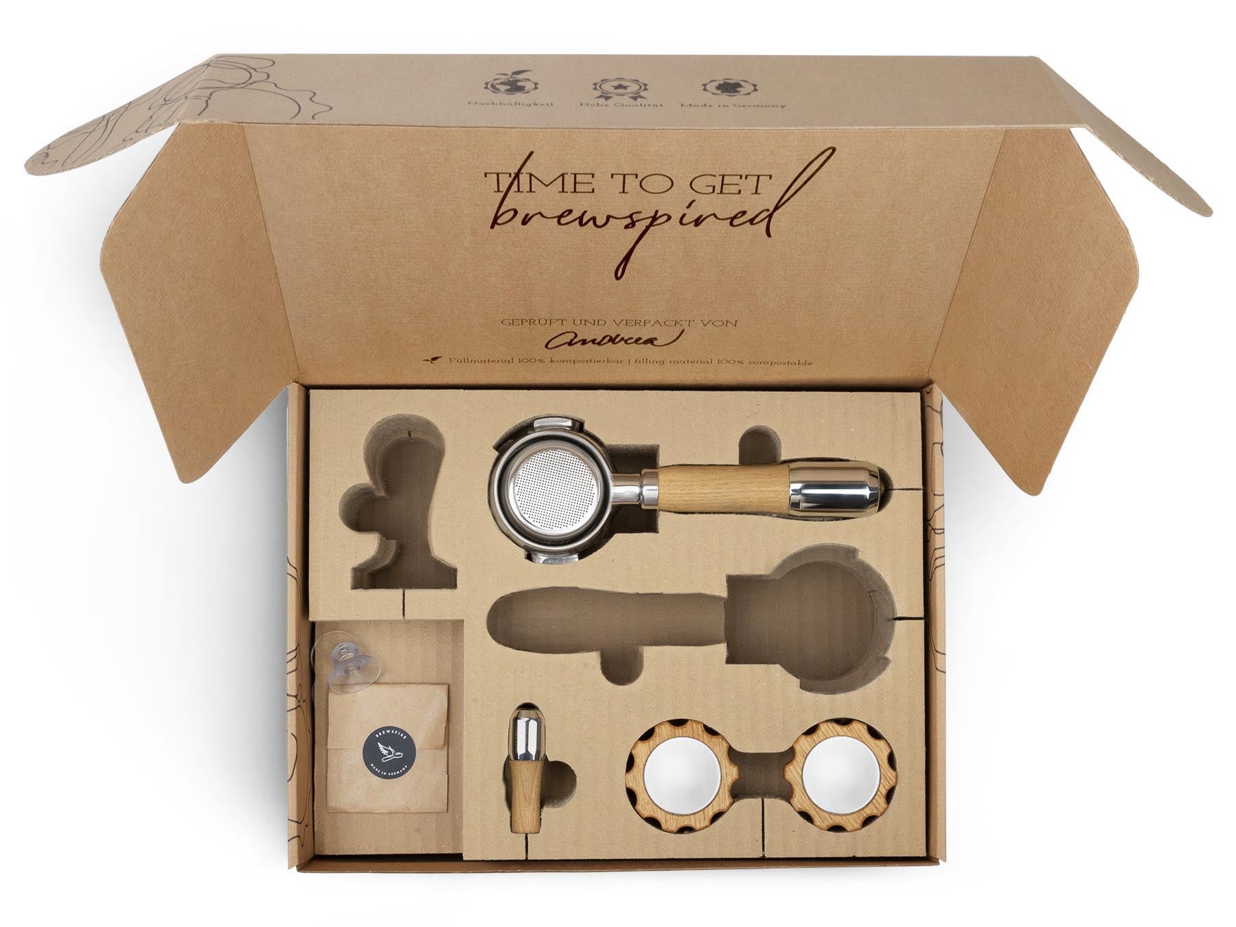 Holz Veredelungsset – für ECM Drehradmaschinen